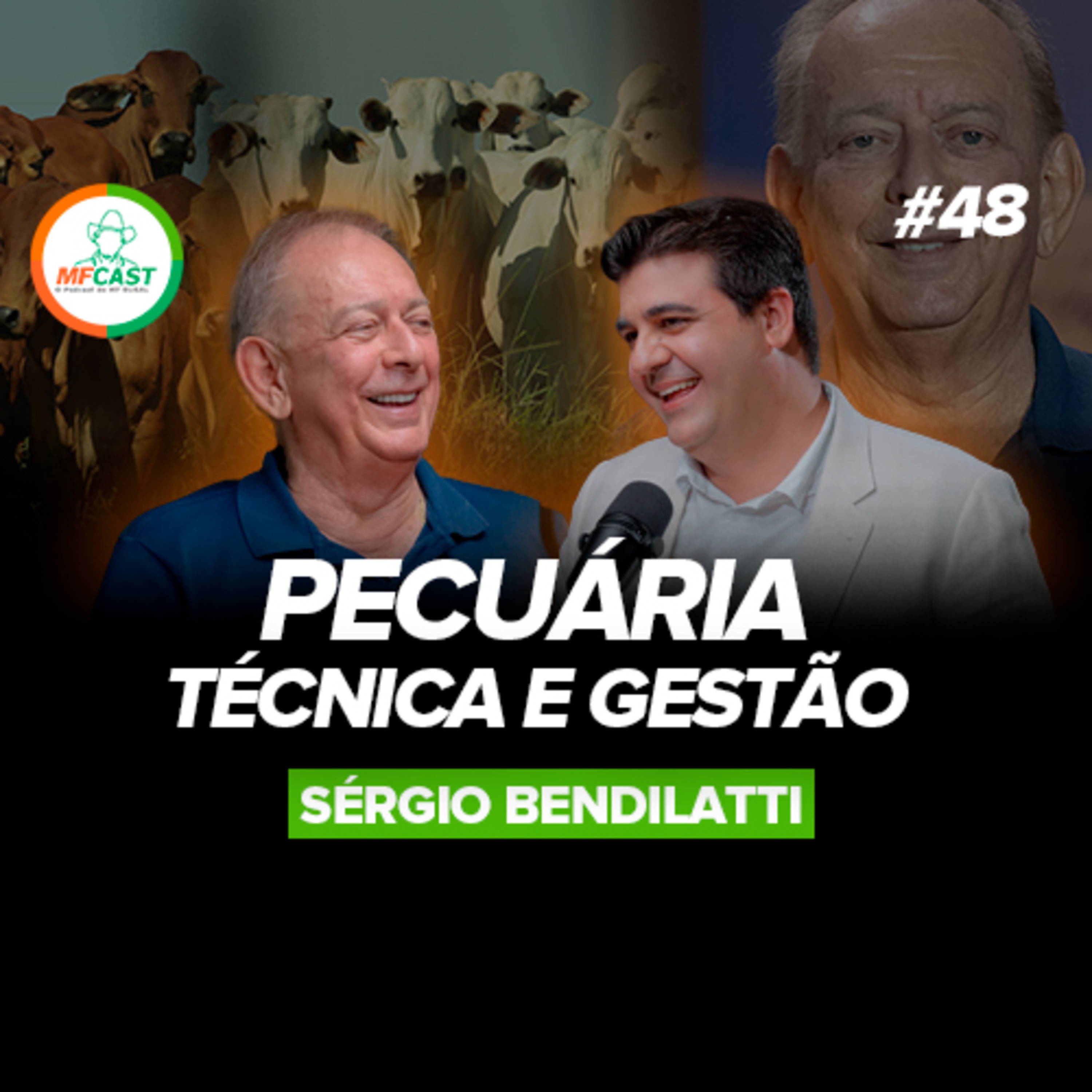 GESTÃO ESTRATÉGICA NA PECUÁRIA: UM OLHAR TÉCNICO E EMPRESARIAL DO NEGÓCIO - MF CAST 48 episode artwork