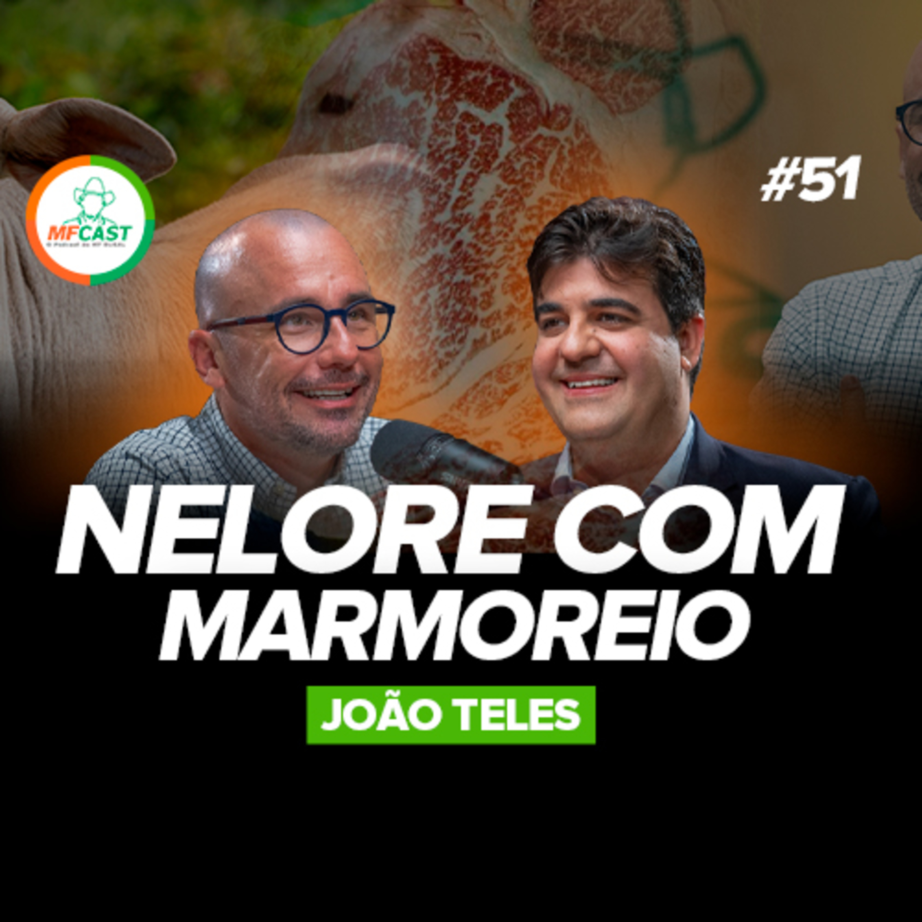 NELORE COM MARMOREIO: A PADRONIZAÇÃO POR DENTRO (João Teles) - MF Cast 51 episode artwork