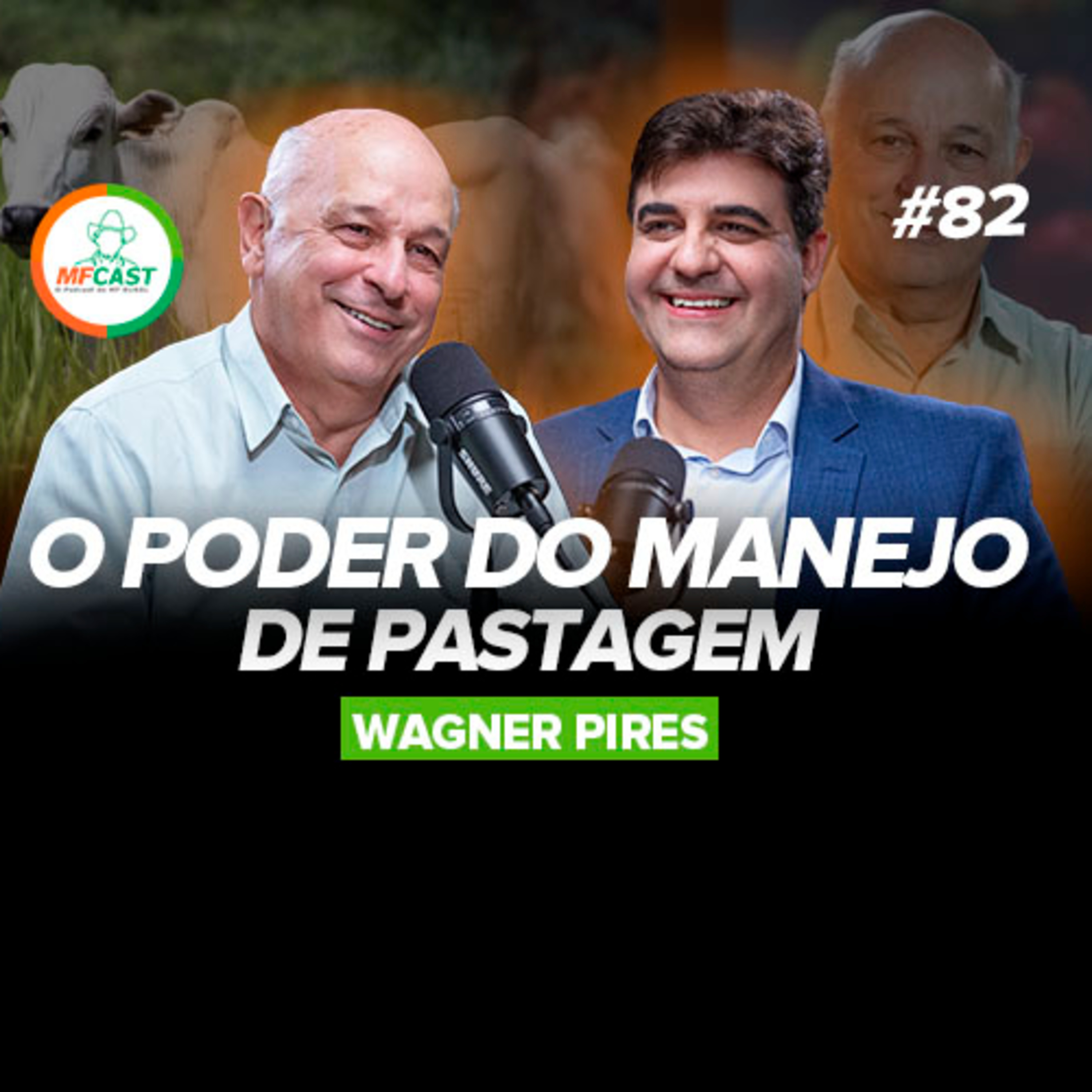 O IMPACTO DO MANEJO DE PASTAGEM NA PRODUÇÃO PECUÁRIA (Wagner Pires) - MF Cast 82 episode artwork