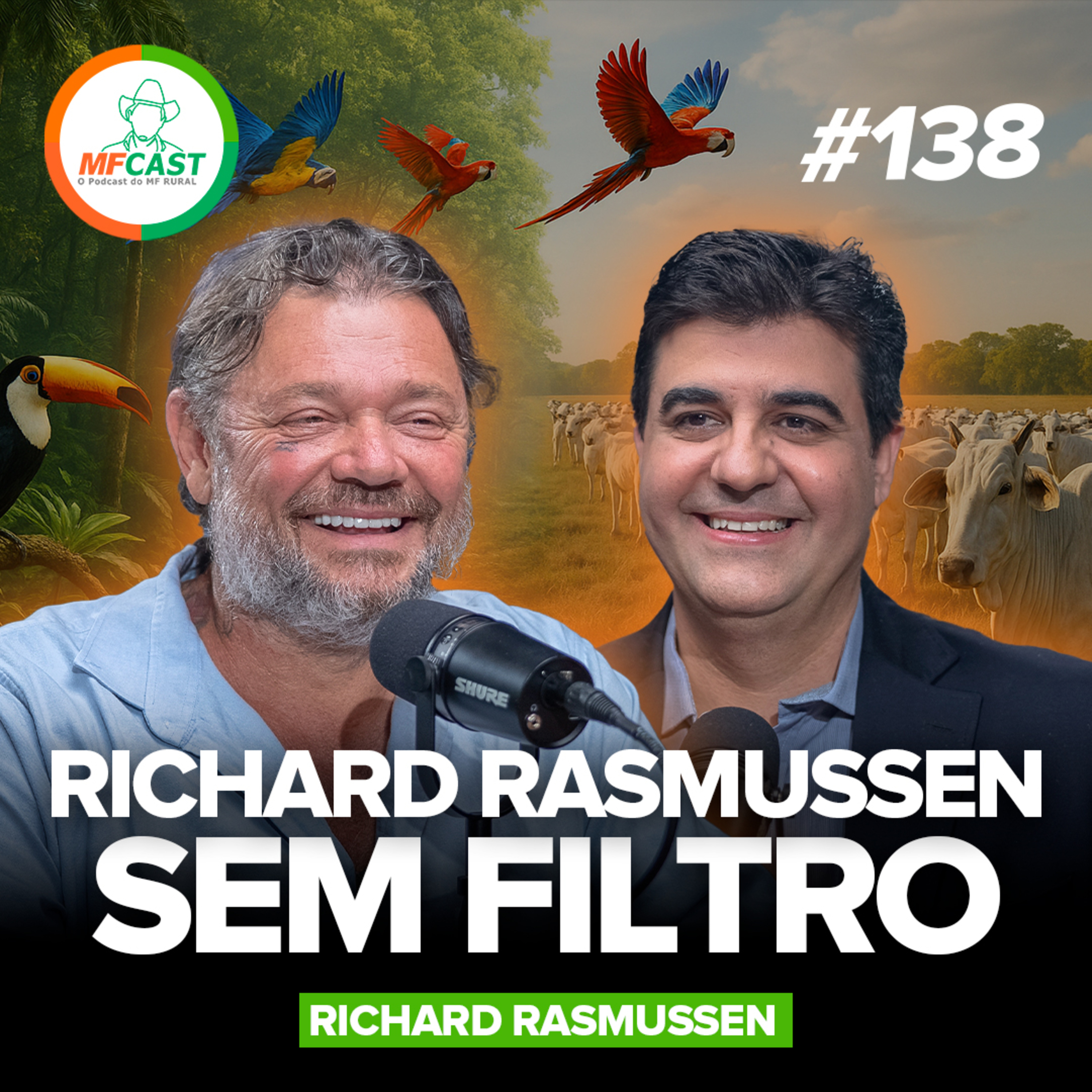 RICHARD RASMUSSEN REVELA TUDO: POLÊMICAS E O QUE NINGUÉM TEM CORAGEM DE DIZER - MF Cast 138