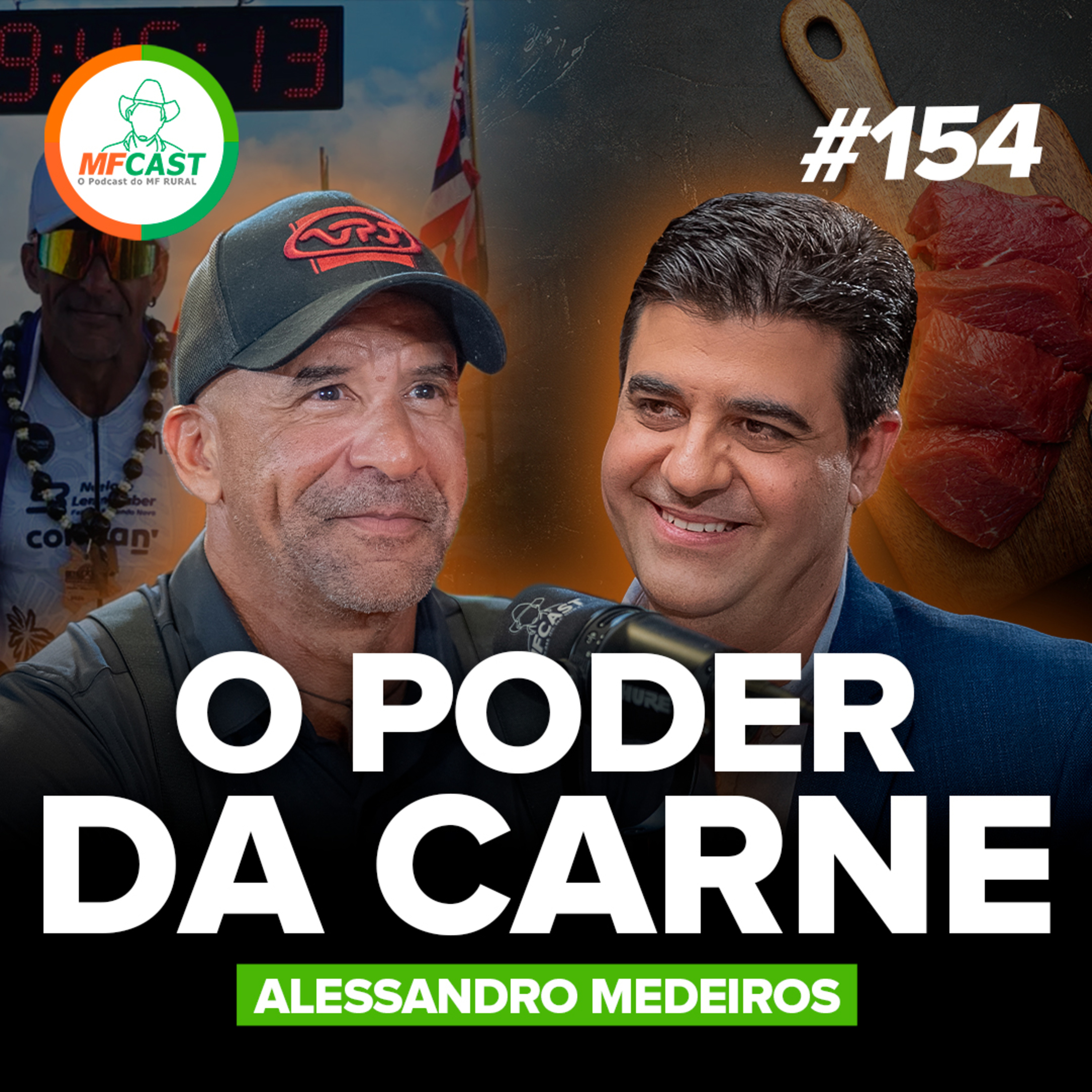 DIETA CARNÍVORA: COMO A CARNE VIROU FONTE DE ALTA PERFORMANCE (Alessandro Medeiros) - MF Cast 154