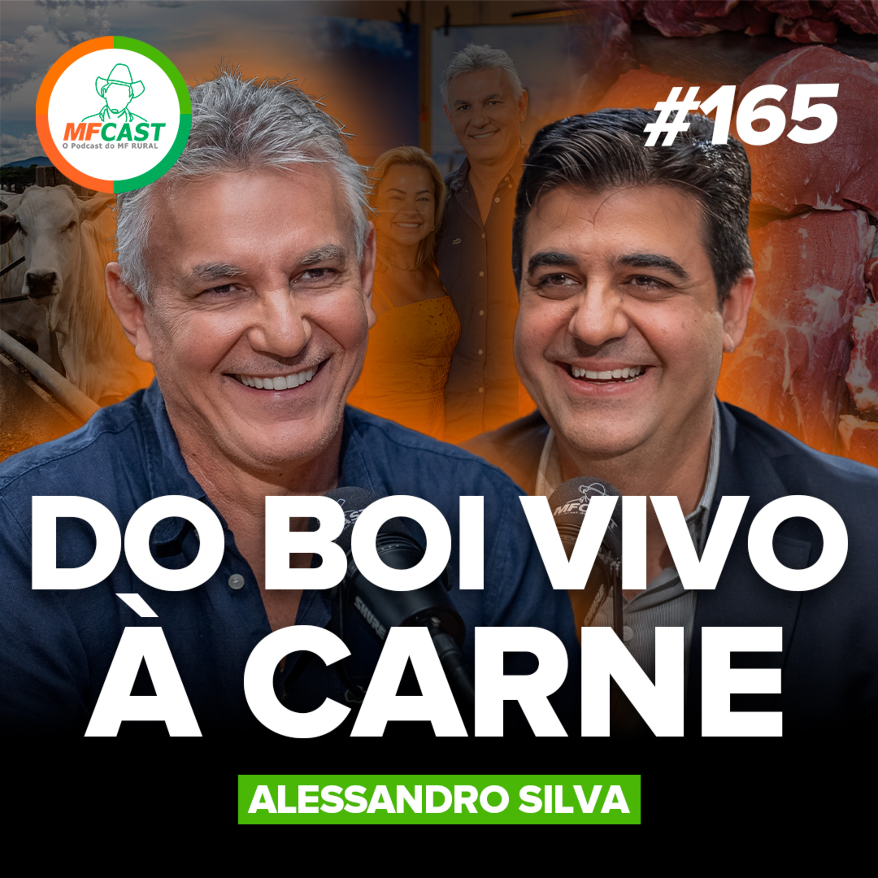 DO BOI VIVO AO FRIGORÍFICO: A HISTÓRIA QUE O AGRO NÃO CONTA (Alessandro Silva) - MF Cast 165