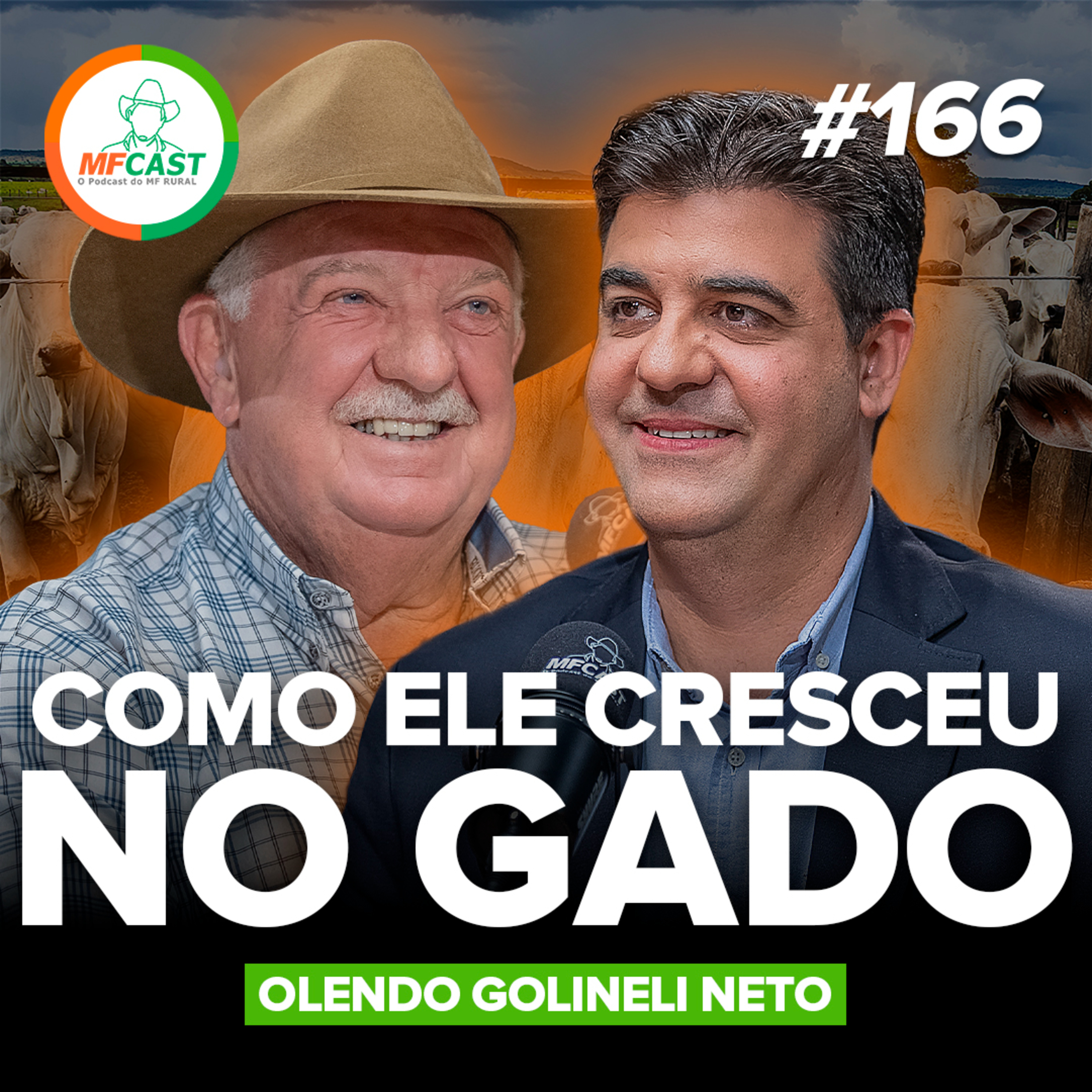 DE MENINO NA FAZENDA A PECUARISTA BEM SUCEDIDO (Olendo Golineli) - MF Cast 166