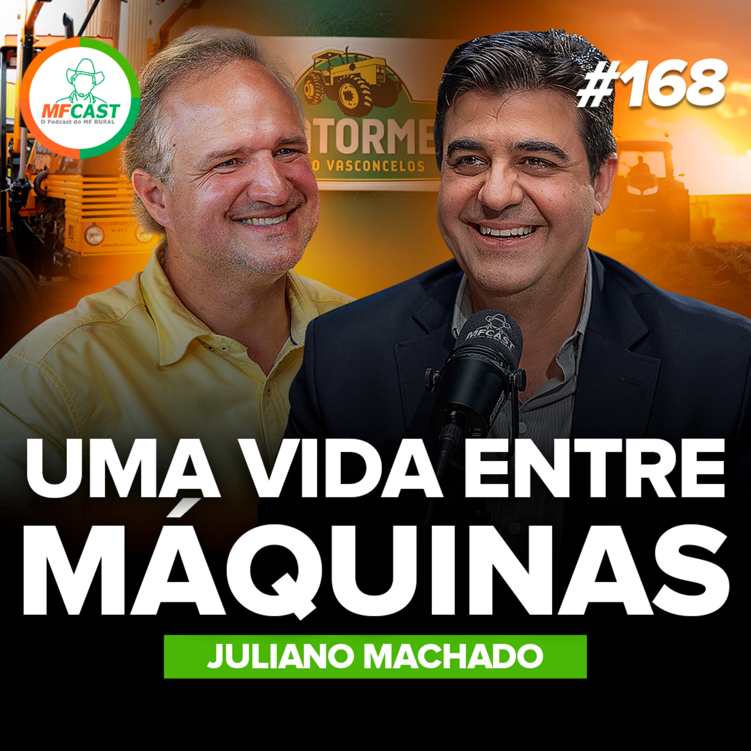 A PAIXÃO POR TRATORES QUE TRANSFORMOU A VIDA DE PABLO VASCONCELOS - MF Cast #168