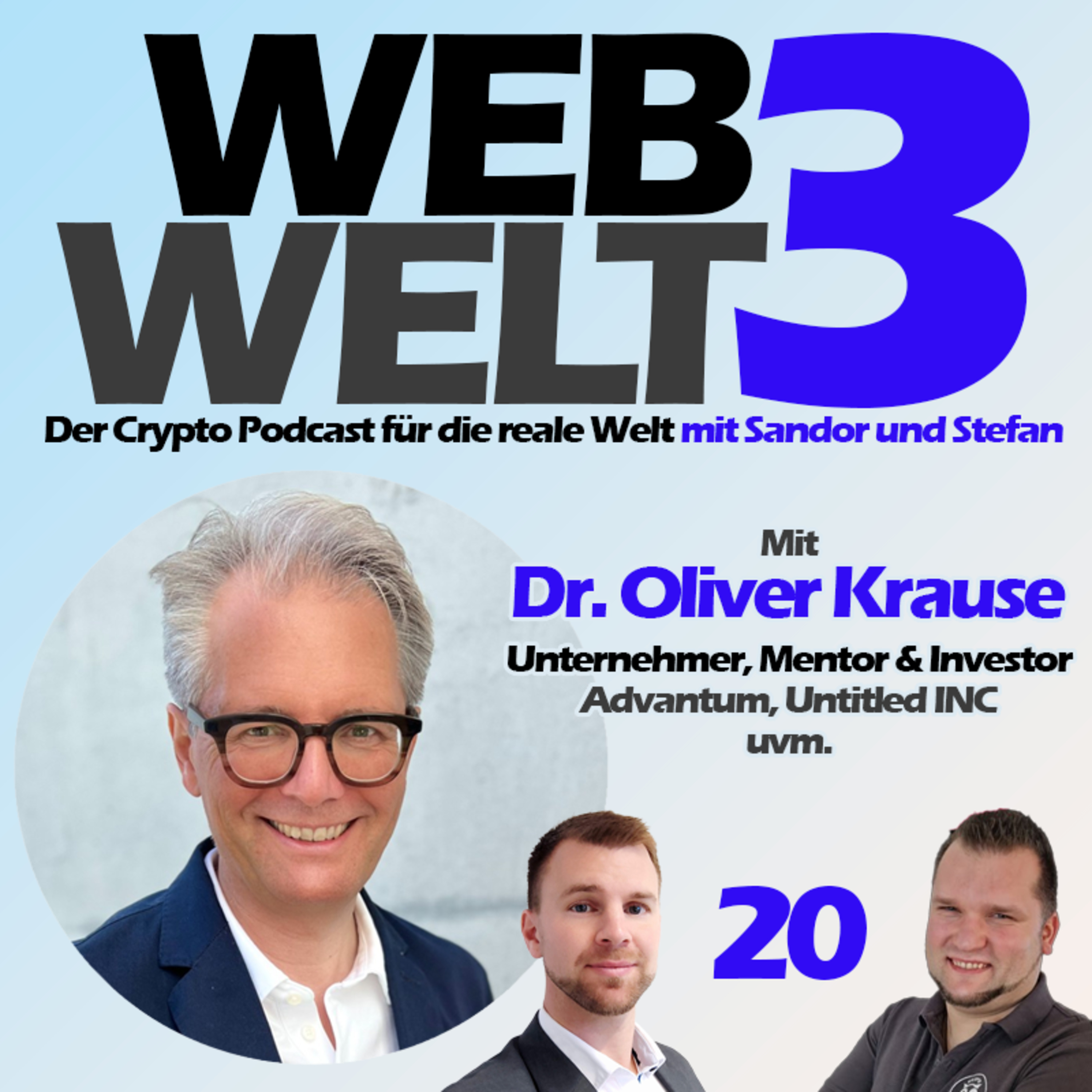 Web3Welt - Der Krypto Podcast für die reale Welt mit Sandor und Stefan