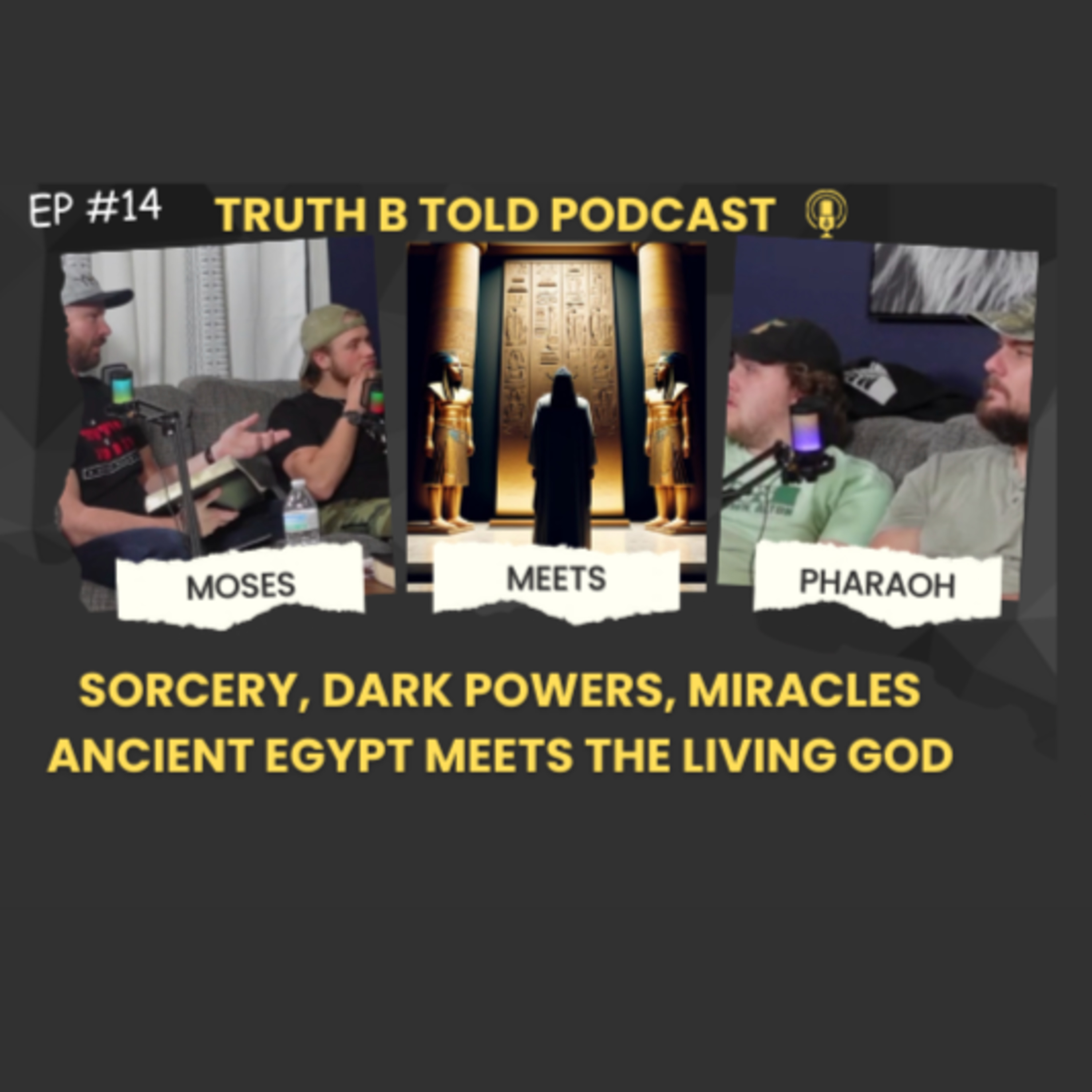 Divine Showdown: Moses, Pharaoh, and the Cosmic Struggle