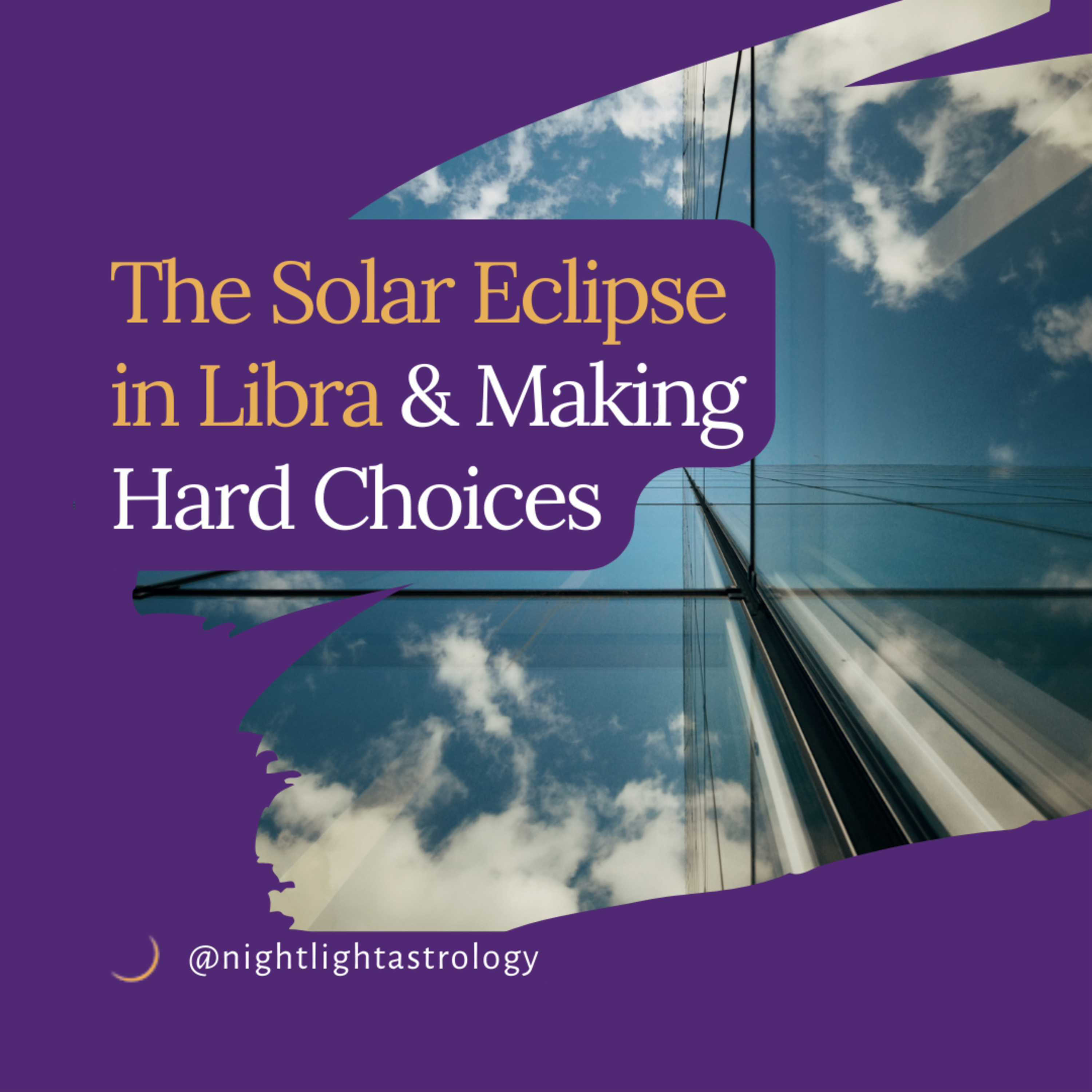 The Solar Eclipse in Libra and Making Hard Choices