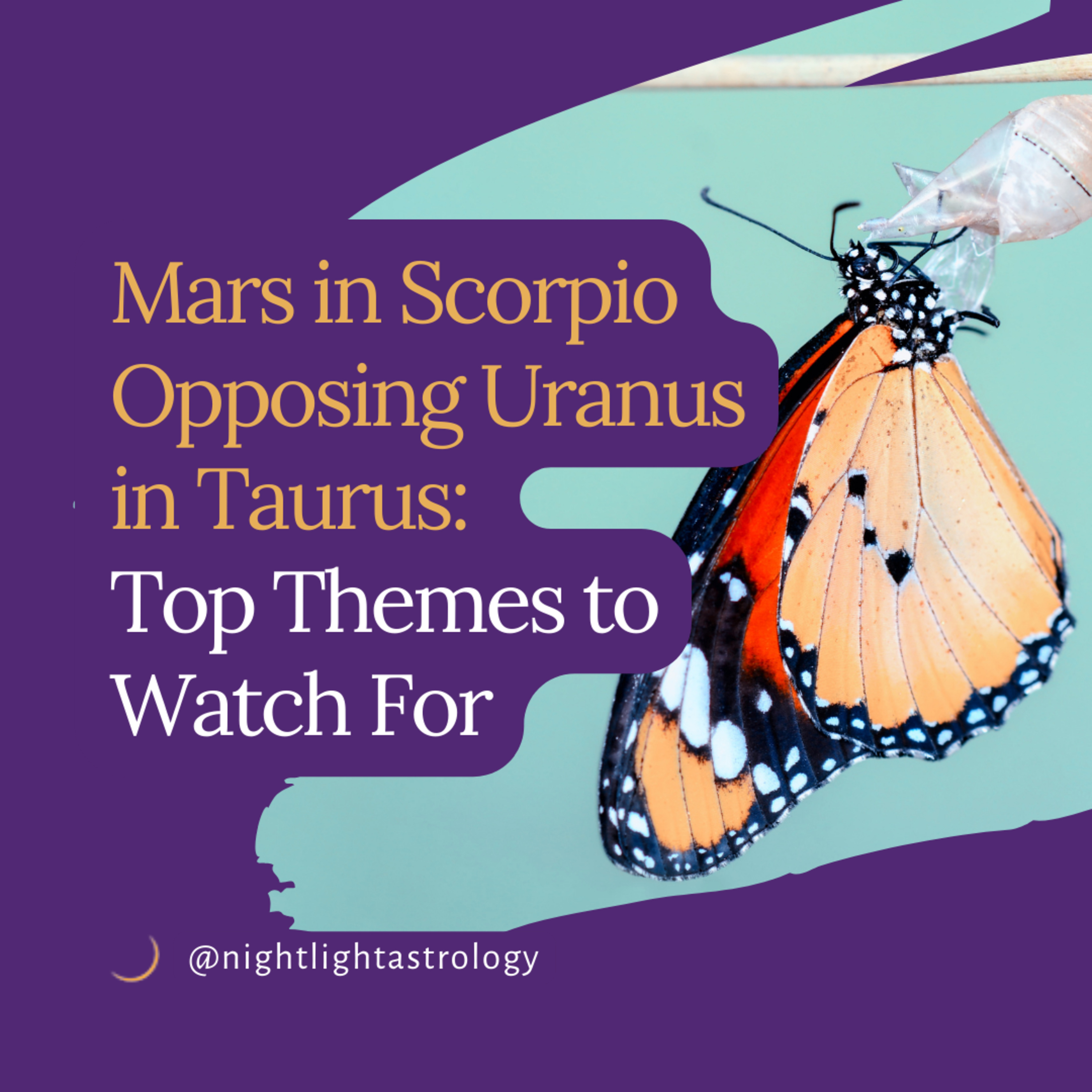 Mars in Scorpio Opposing Uranus in Taurus: Top Themes to Watch For
