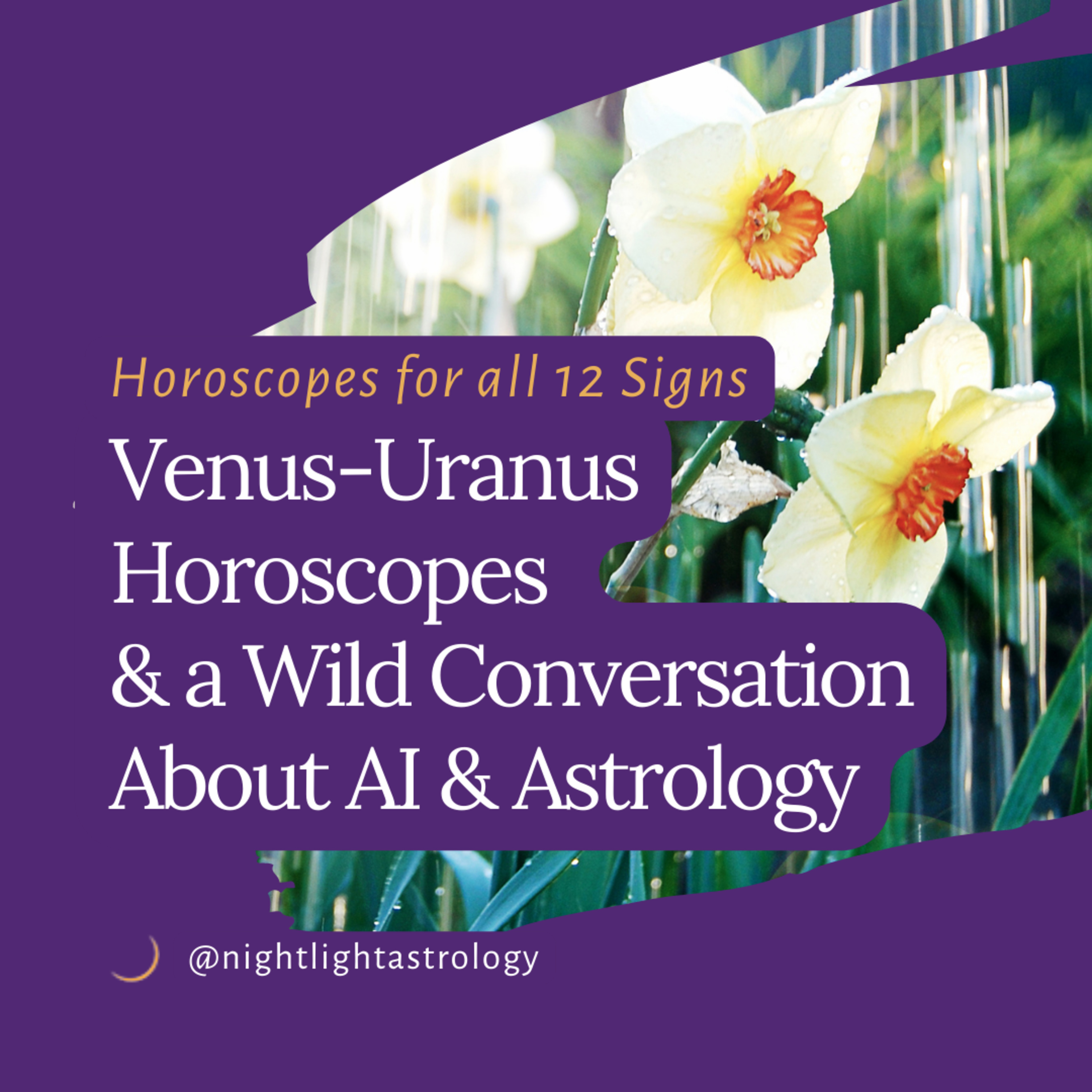 Venus-Uranus Horoscopes for All 12 Signs and a Wild Conversation About AI and Astrology