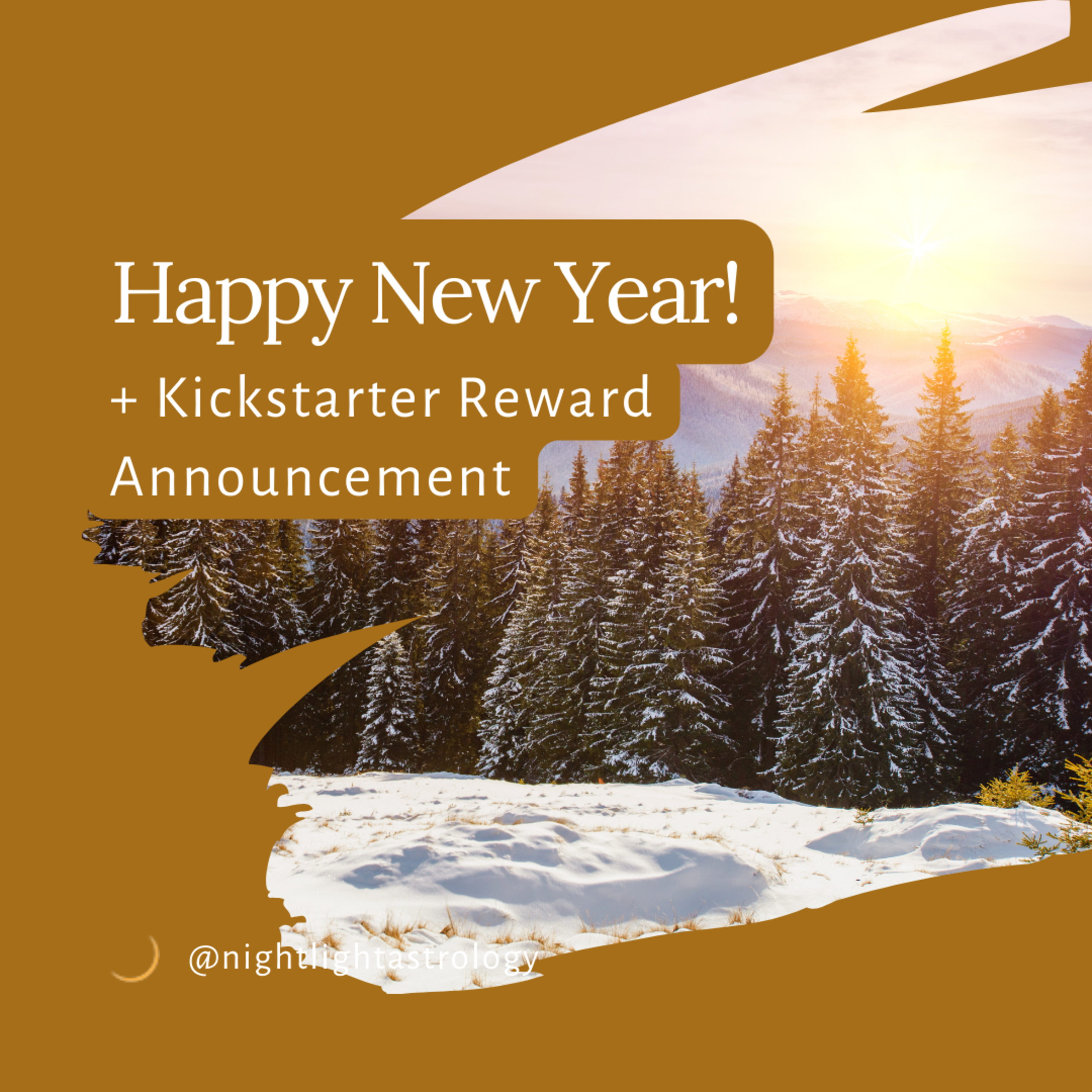 Happy New Year + 2024 Kickstarter Reward Announcements!