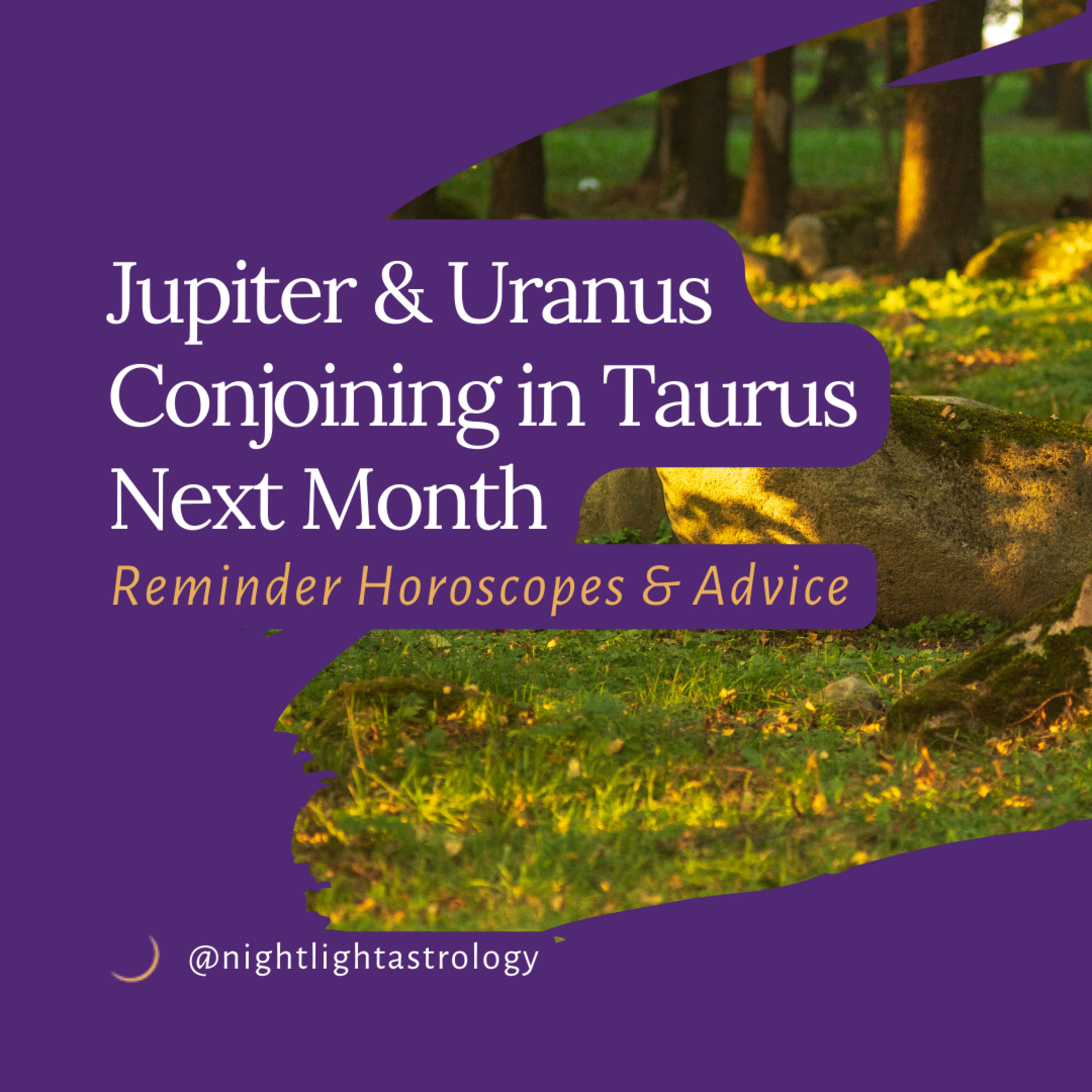Jupiter-Uranus Conjoining in Taurus Next Month - Reminder Horoscopes and Advice episode artwork