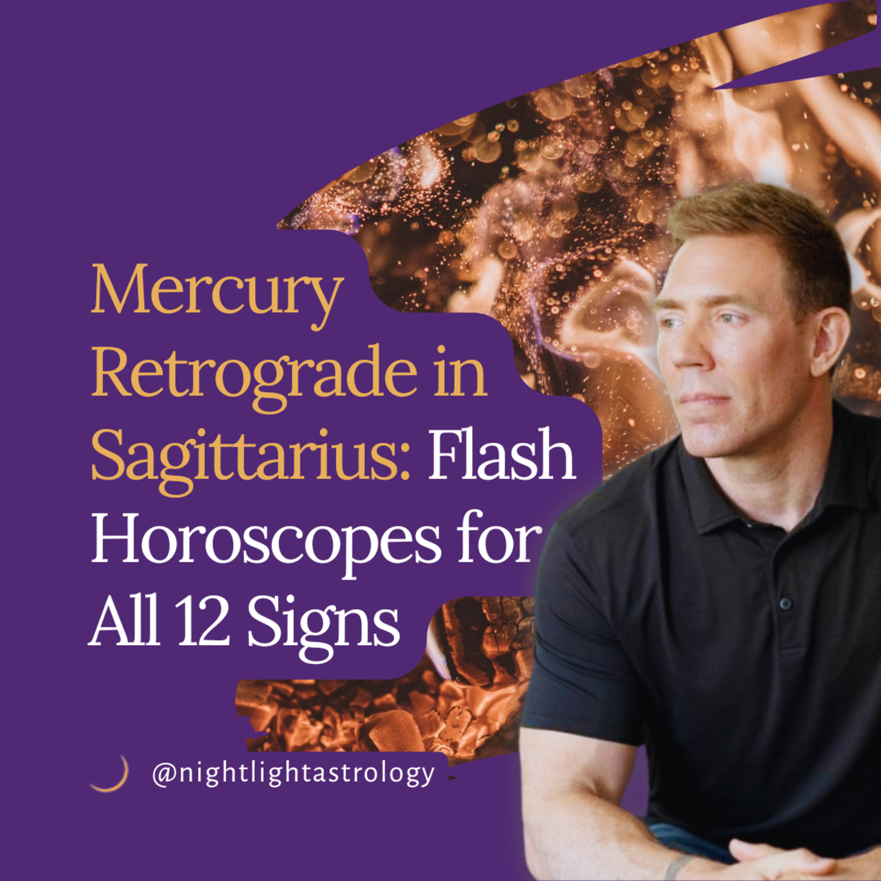 Mercury Retrograde in Sagittarius: Flash Horoscopes for All 12 Signs episode artwork