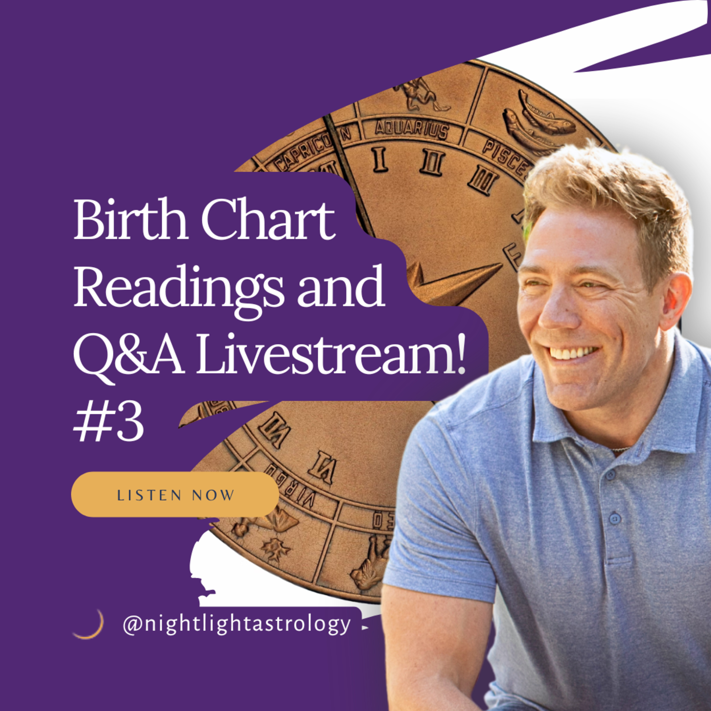 Free Birth Chart Readings and Q&A Livestream #3 episode artwork
