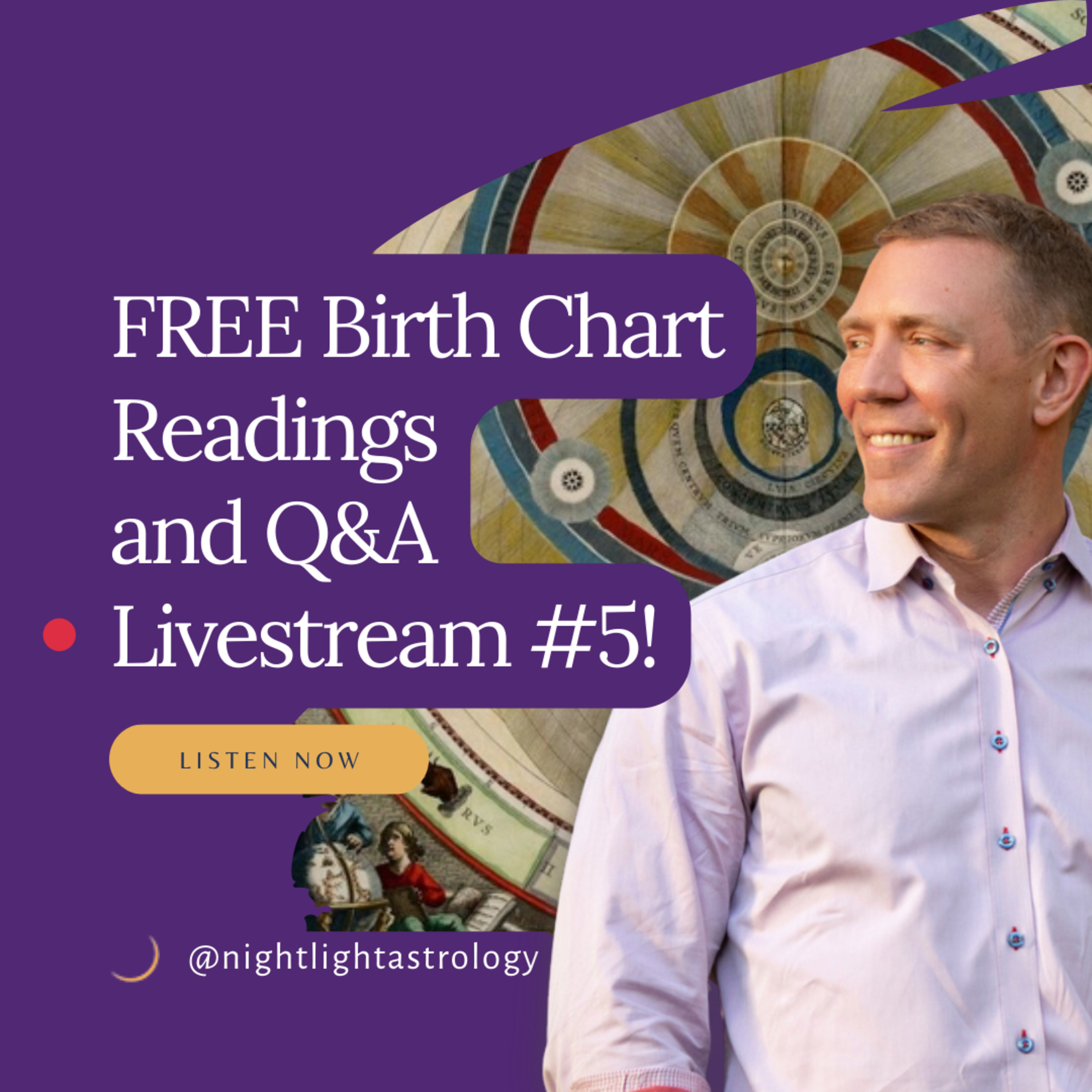 Free Birth Chart Readings and Q&A Livestream #5 episode artwork