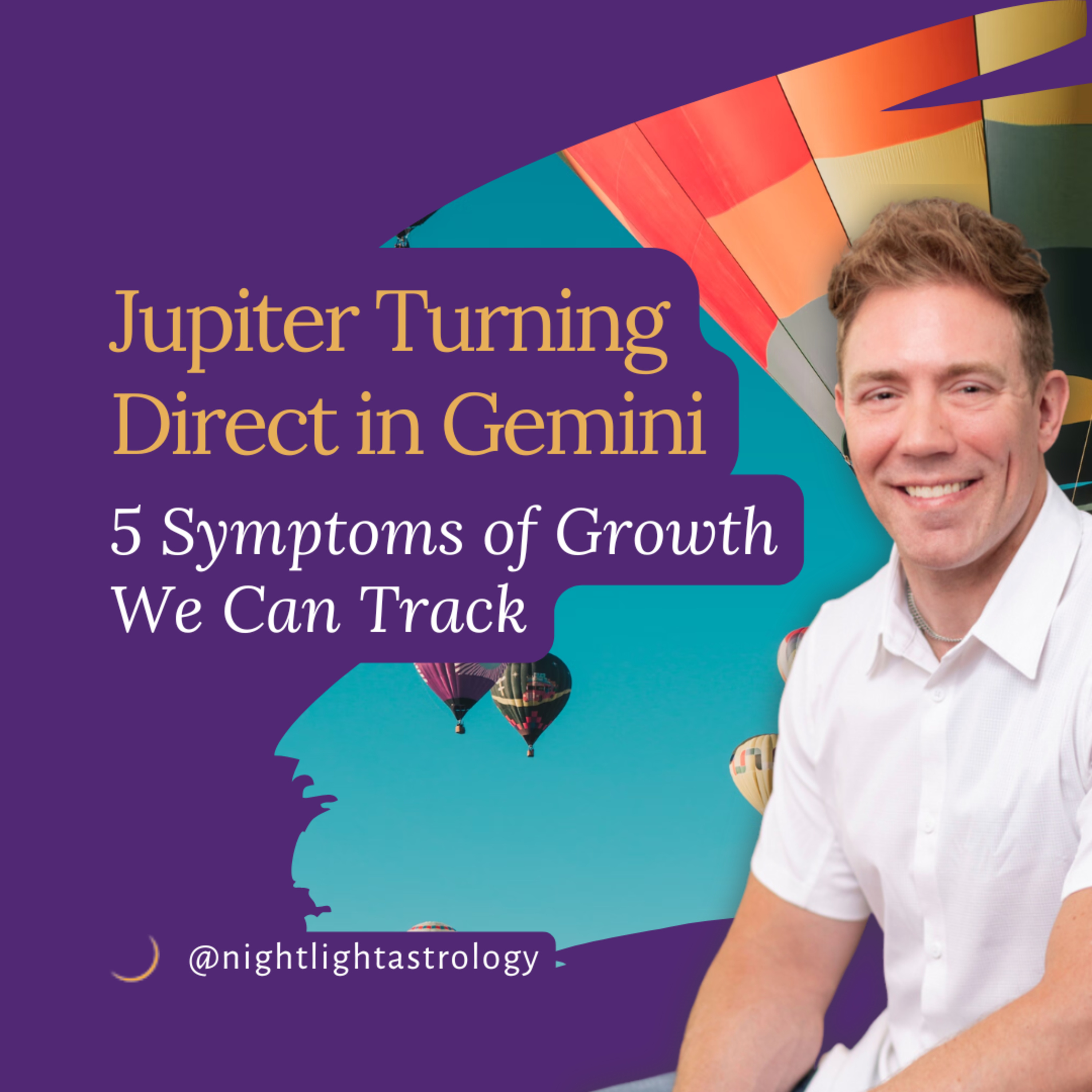 Jupiter Turning Direct in Gemini: 5 Symptoms of Growth We Can Track episode artwork