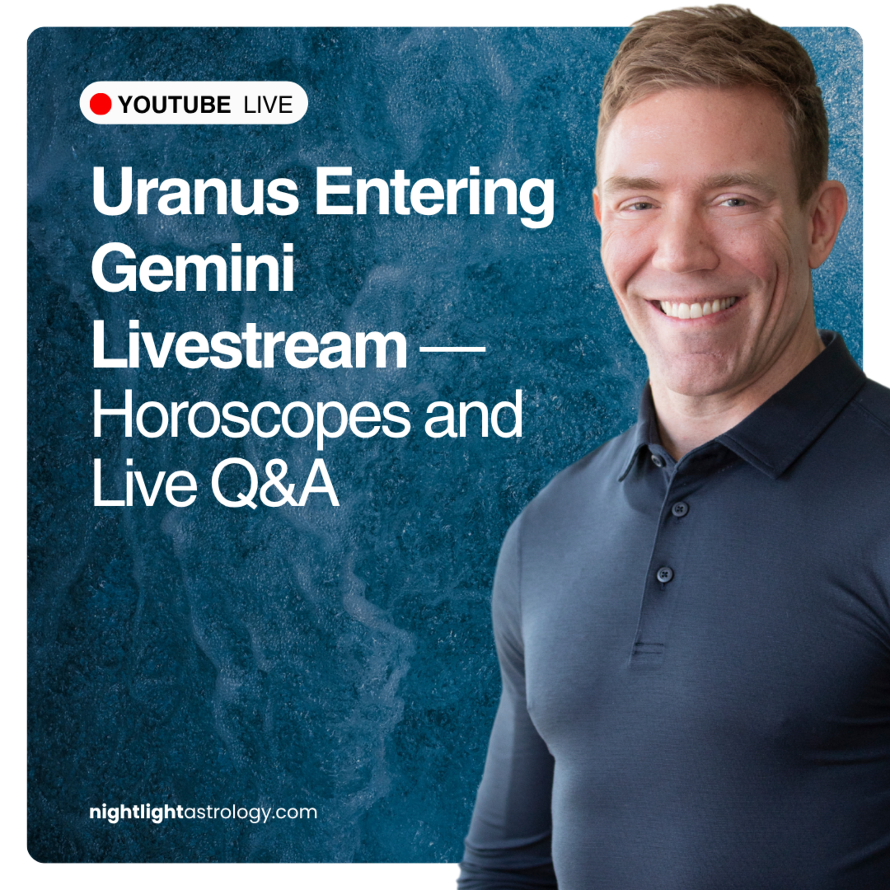 Uranus Entering Gemini Livestream - Horoscopes and Live Q&A