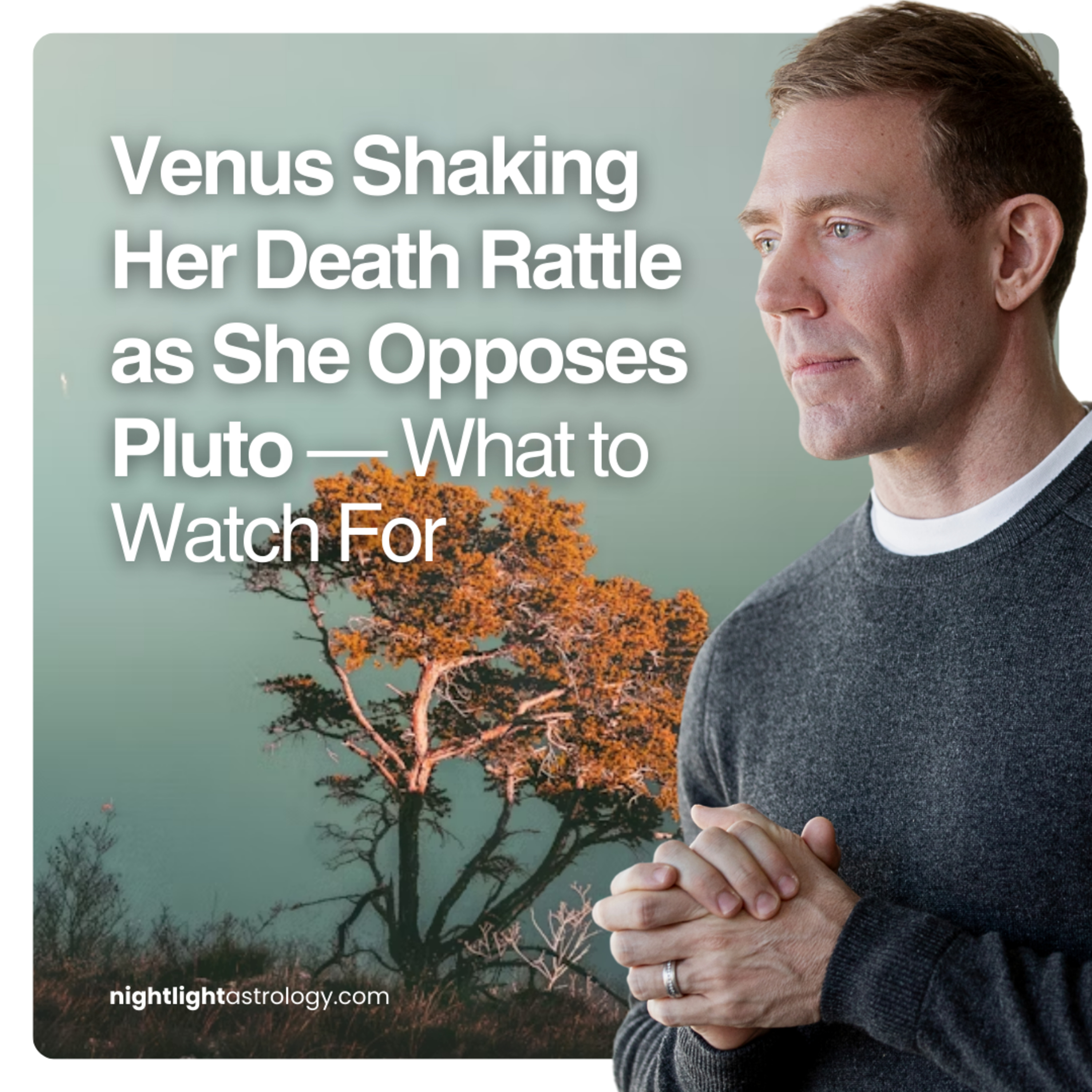 Venus Shaking Her Death Rattle as She Opposes Pluto — What to Watch For episode artwork