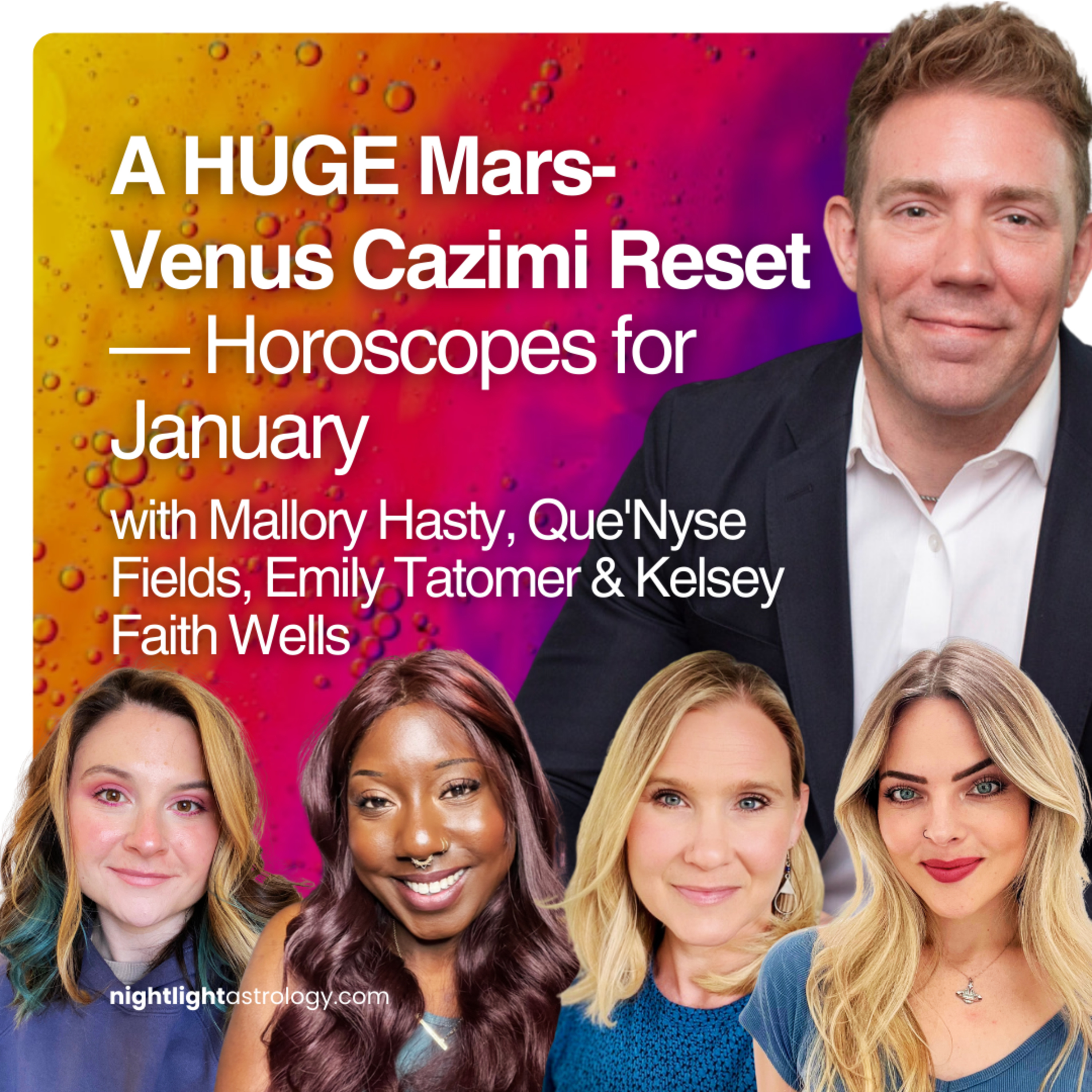A HUGE Mars-Venus Cazimi Reset — Horoscopes for January