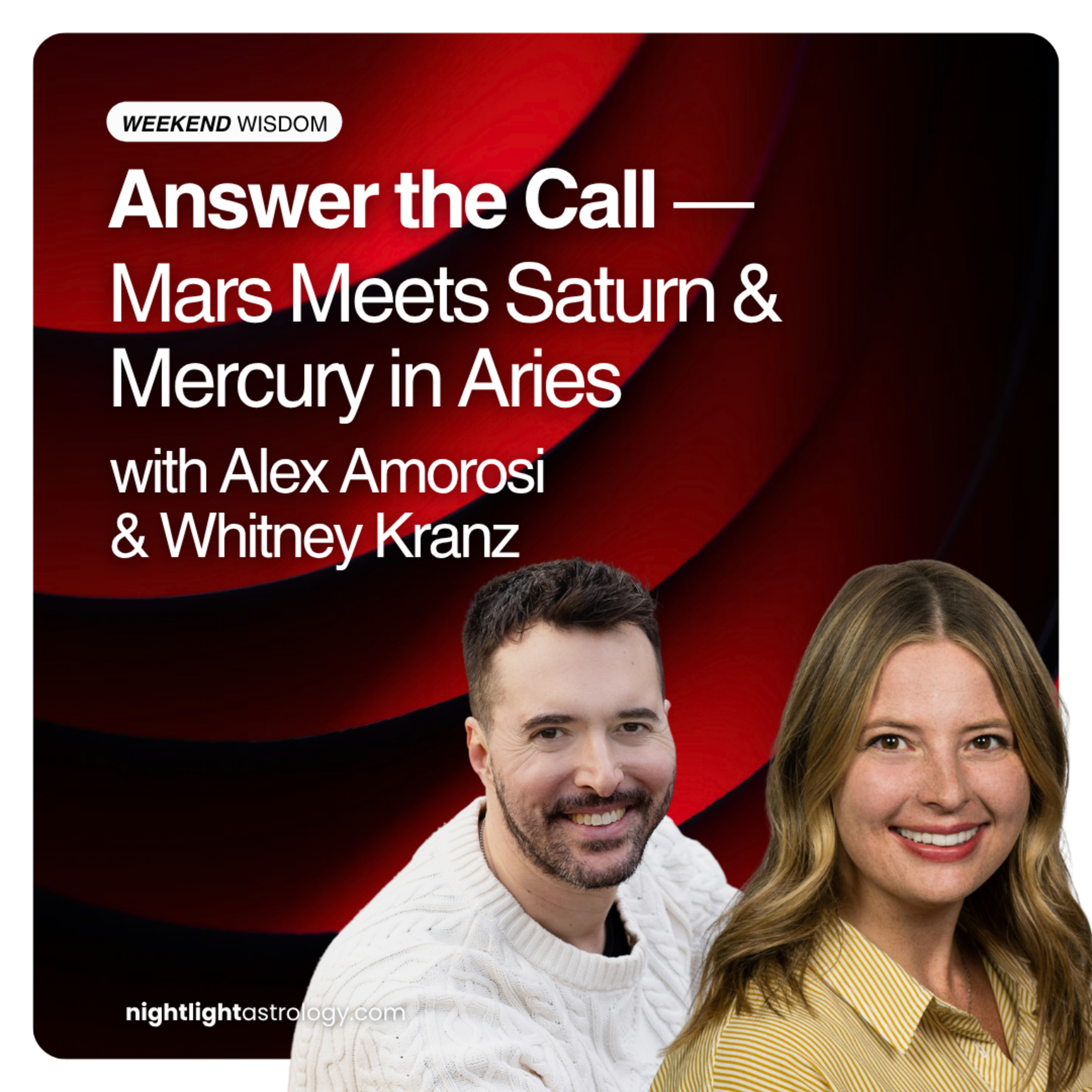Weekend Wisdom: Answer the Call — Mars Meets Saturn & Mercury in Aries