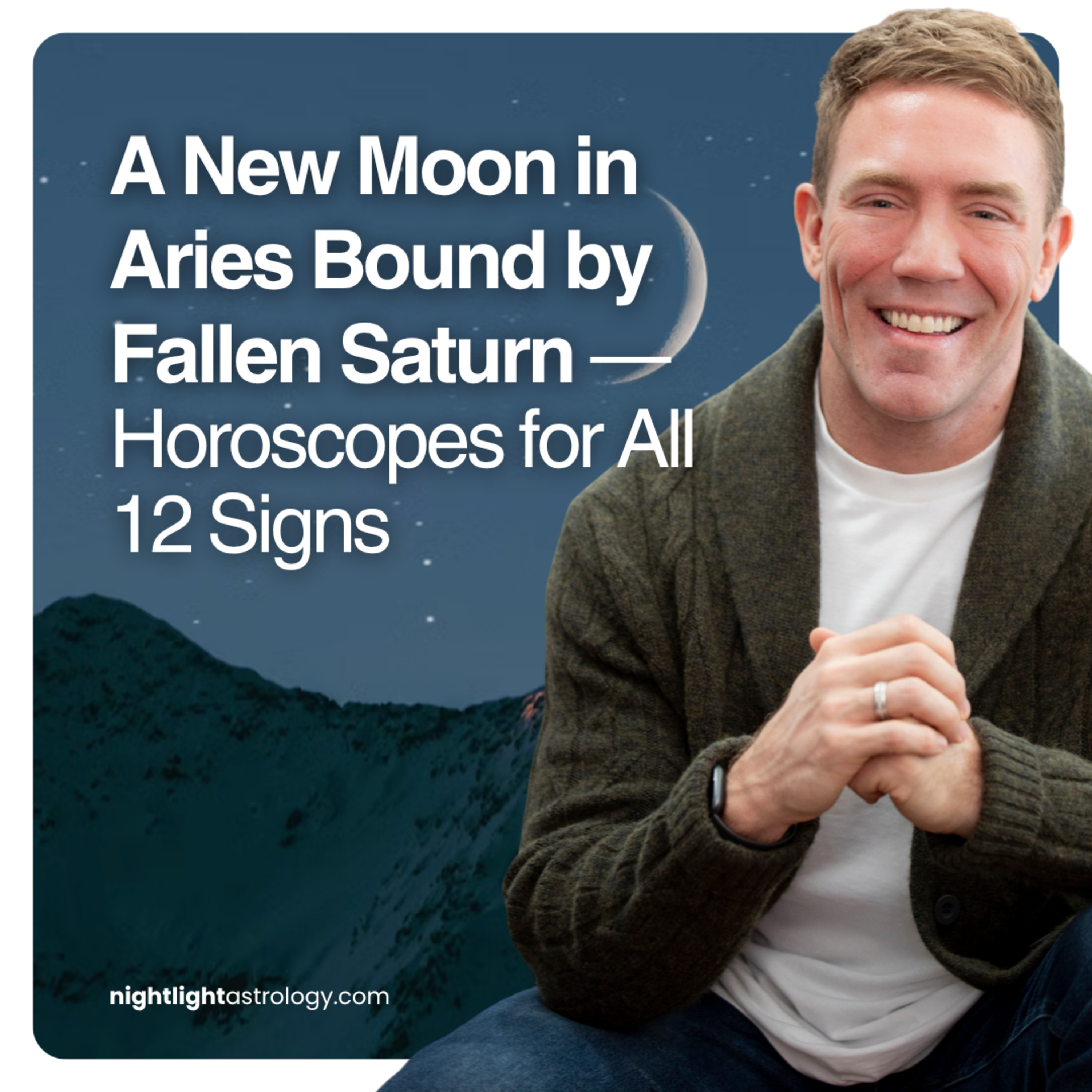 A New Moon in Aries Bound by Fallen Saturn — Horoscopes for All 12 Signs