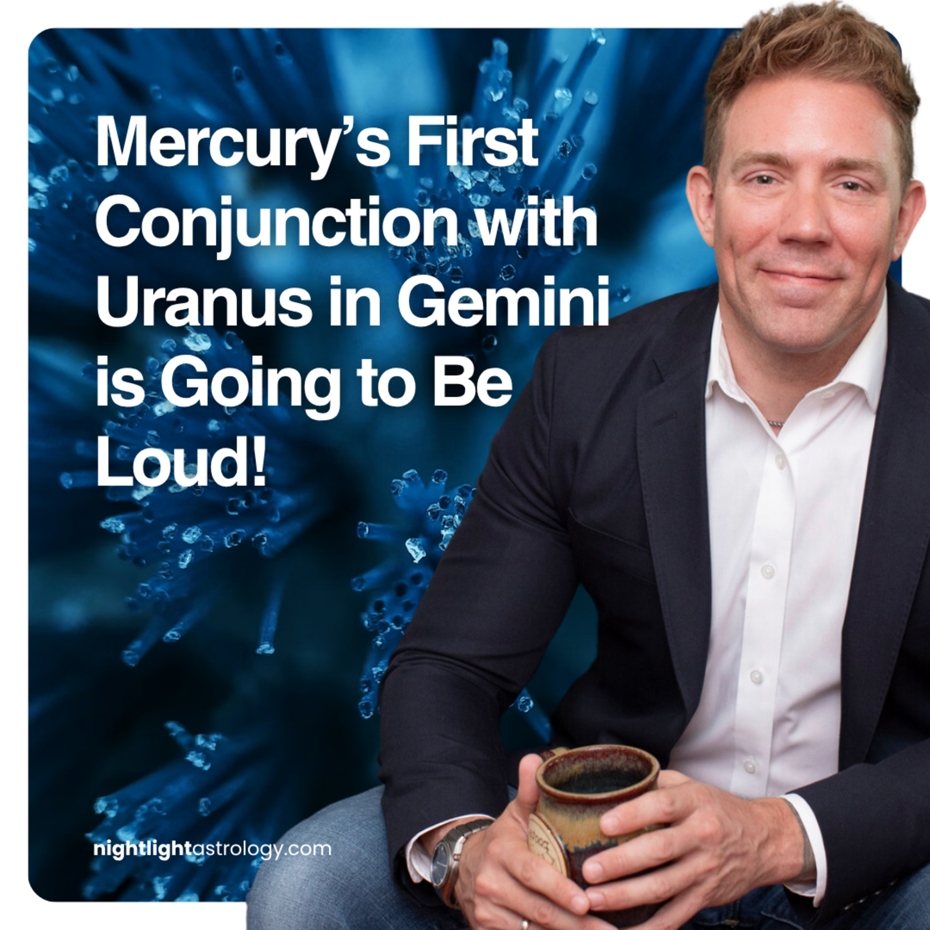 Mercury’s First Conjunction with Uranus in Gemini is Going to Be Loud!