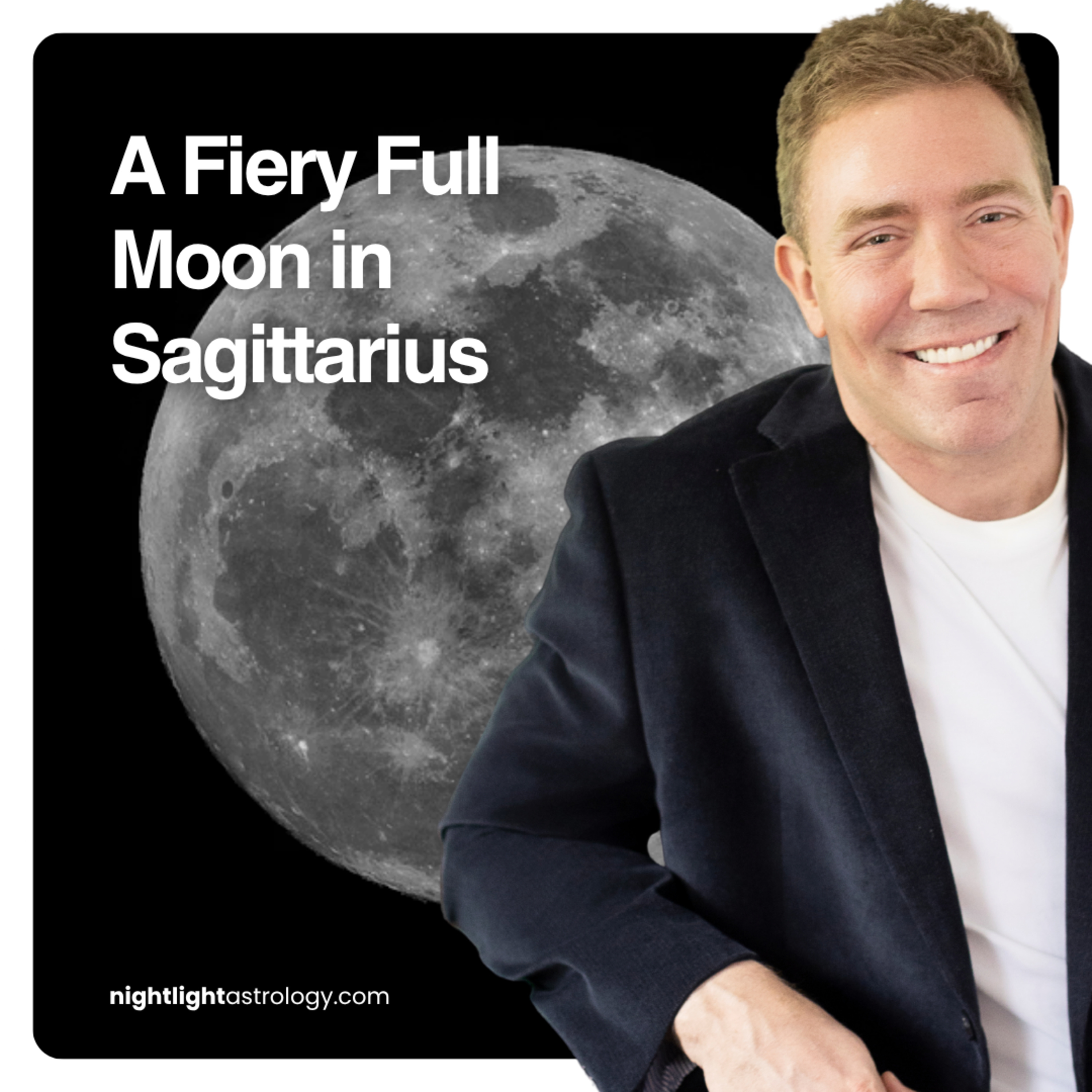 A Fiery Full Moon in Sagittarius episode artwork