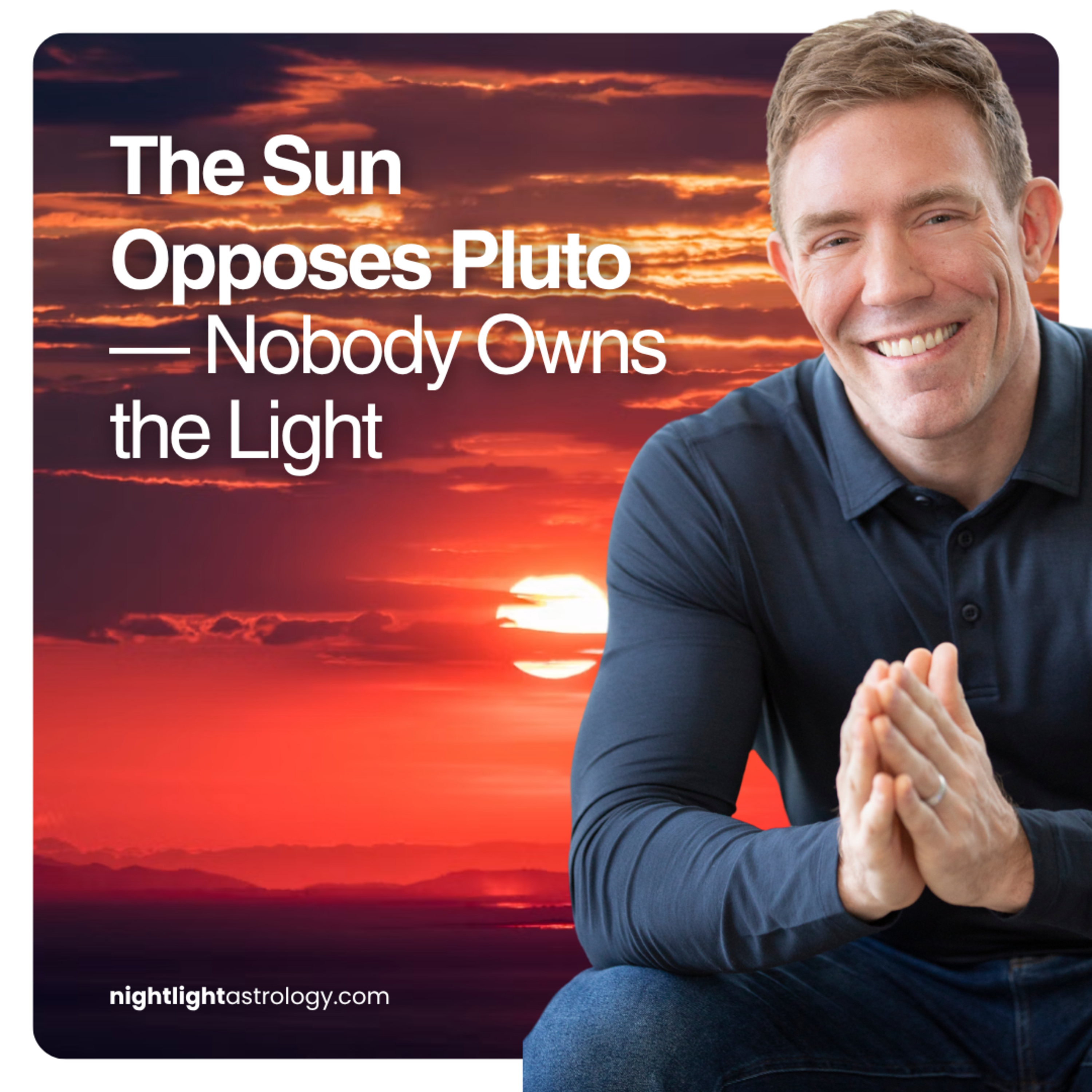 The Sun Opposes Pluto — Nobody Owns the Light
