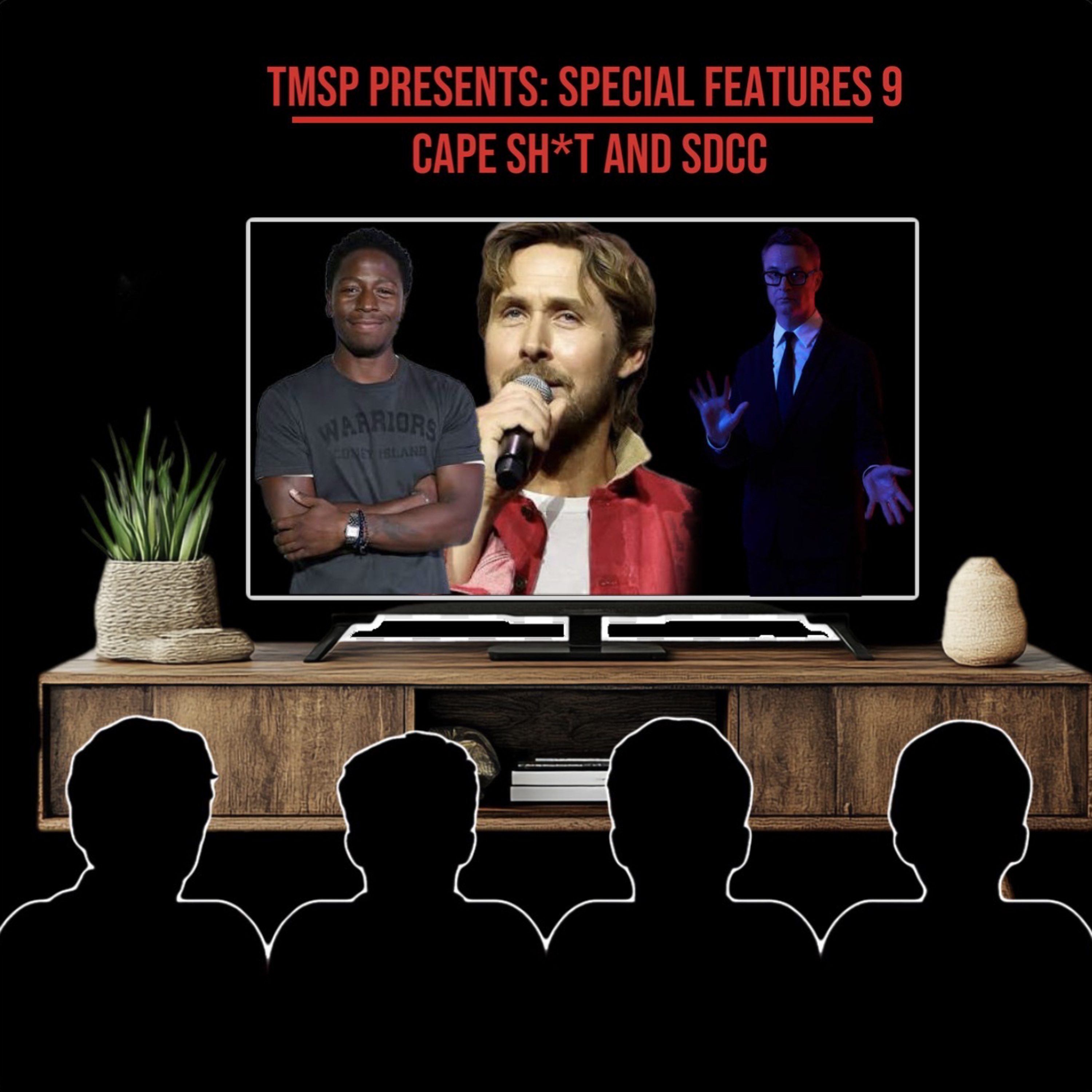 TMSP Presents: Special Features 9- Cape Sh*t and SDCC episode artwork