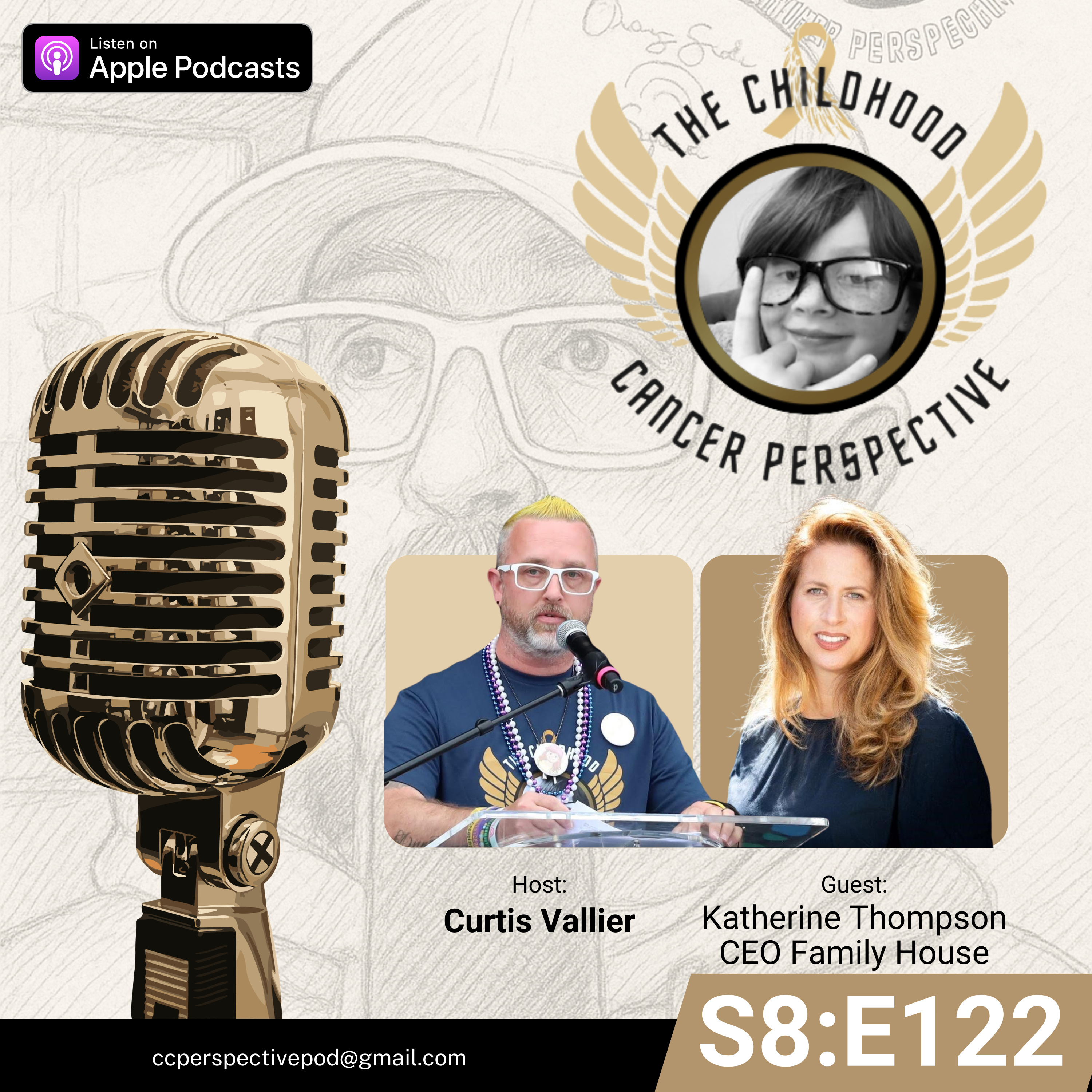 S8:E122 Interview with Katherine Thompson CEO Family House San Francisco Pt.1 episode artwork