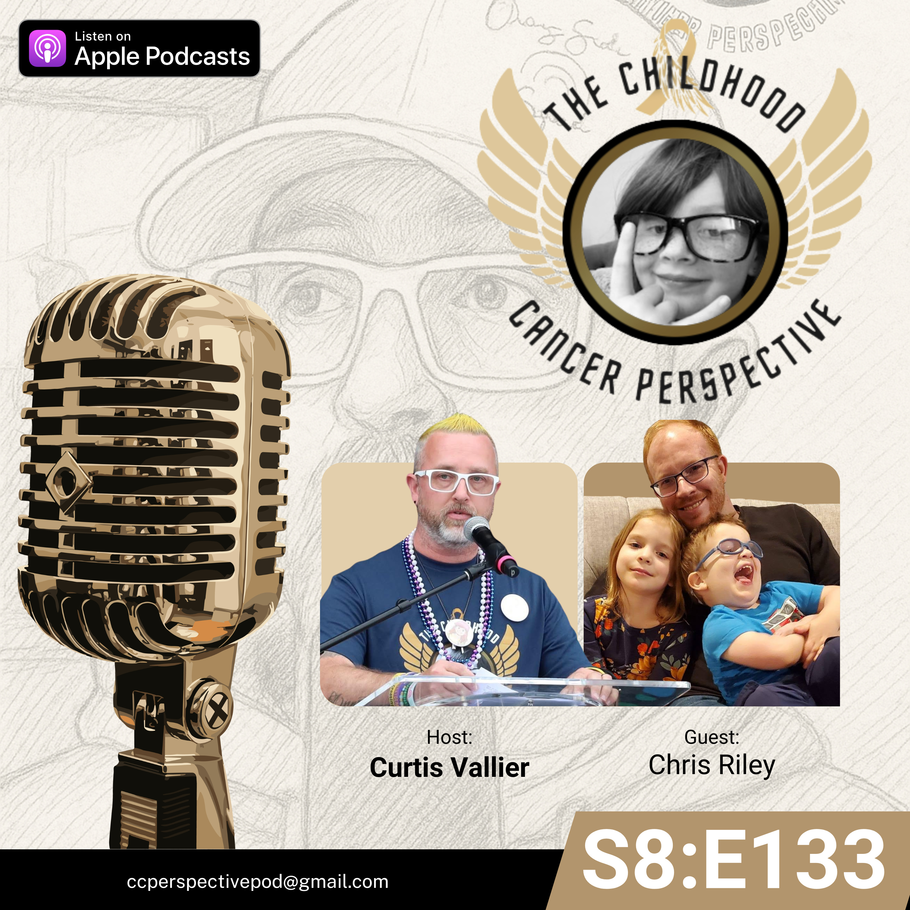 S8:E133 Interview with Chris Riley Pt.1 episode artwork