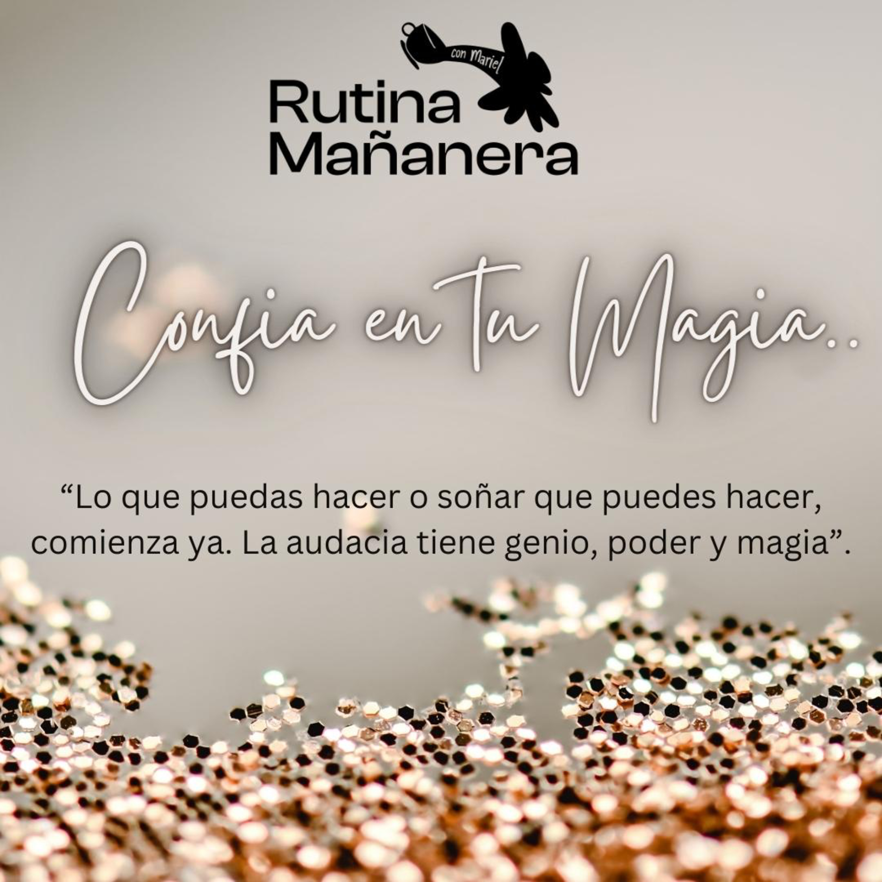 Rutina Mañanera con Mariel Cabrera