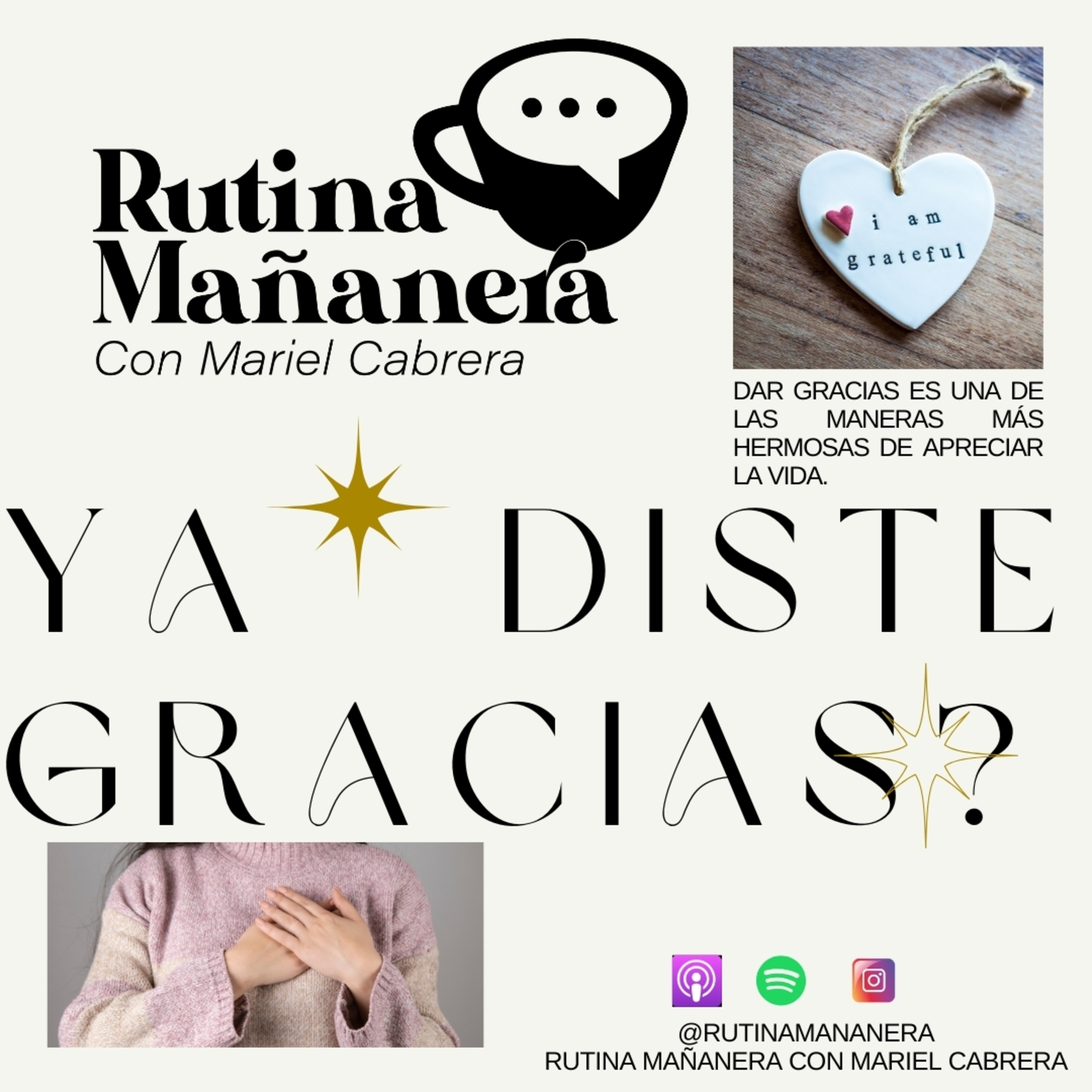 Rutina Mañanera con Mariel Cabrera