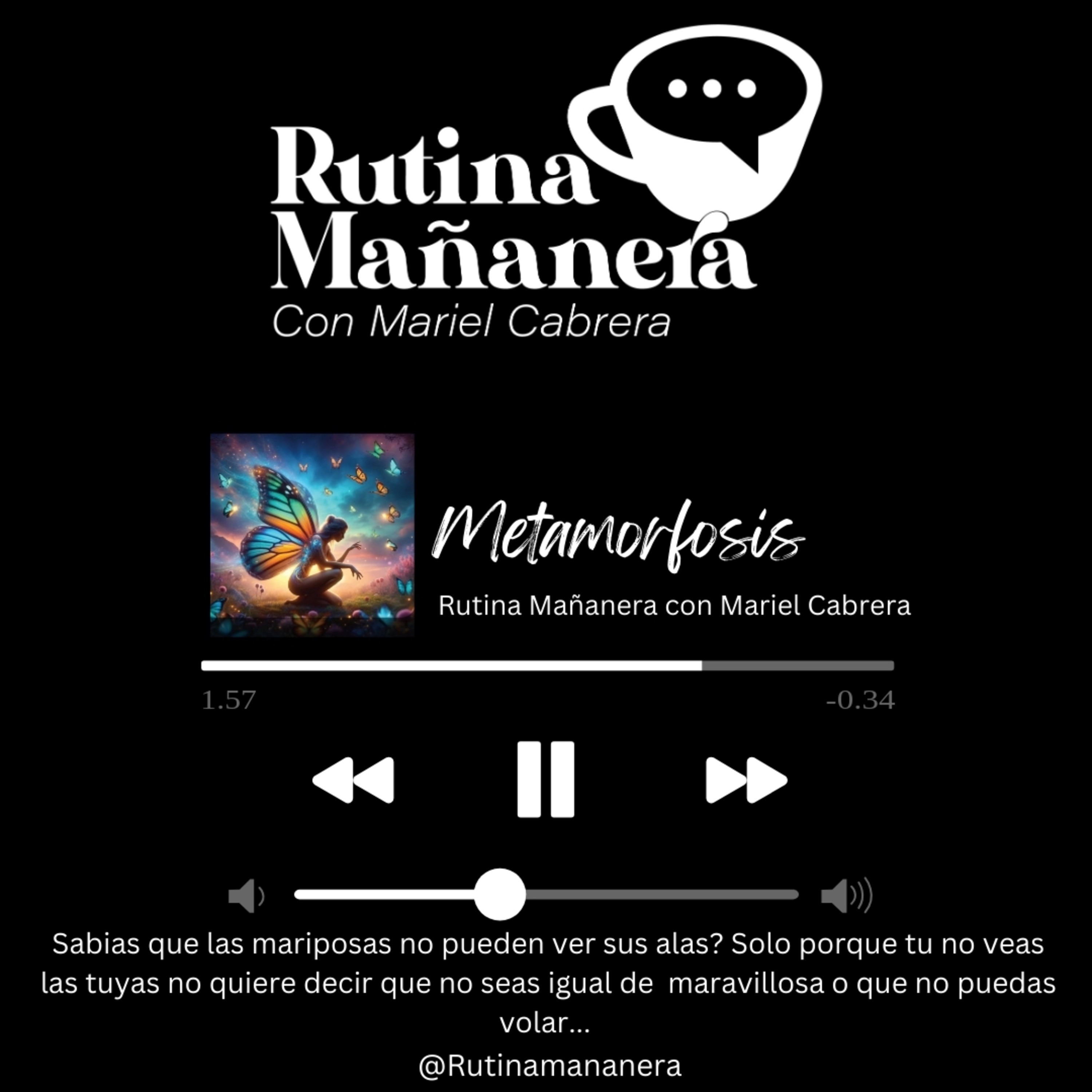 Rutina Mañanera con Mariel Cabrera