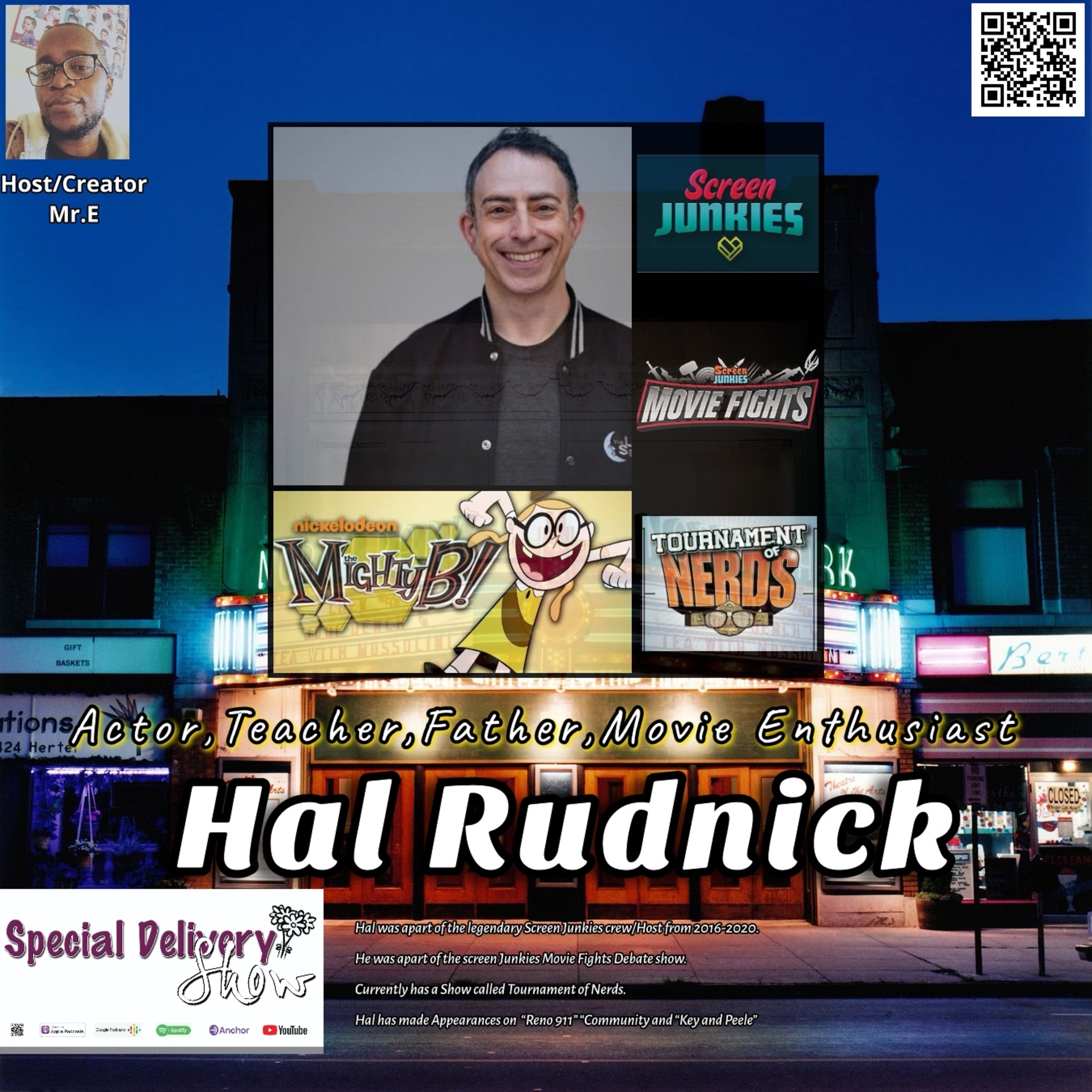 Special Delivery Show 🌺 Episode 54 special guest Actor/Writer Hal Rudnick  episode artwork