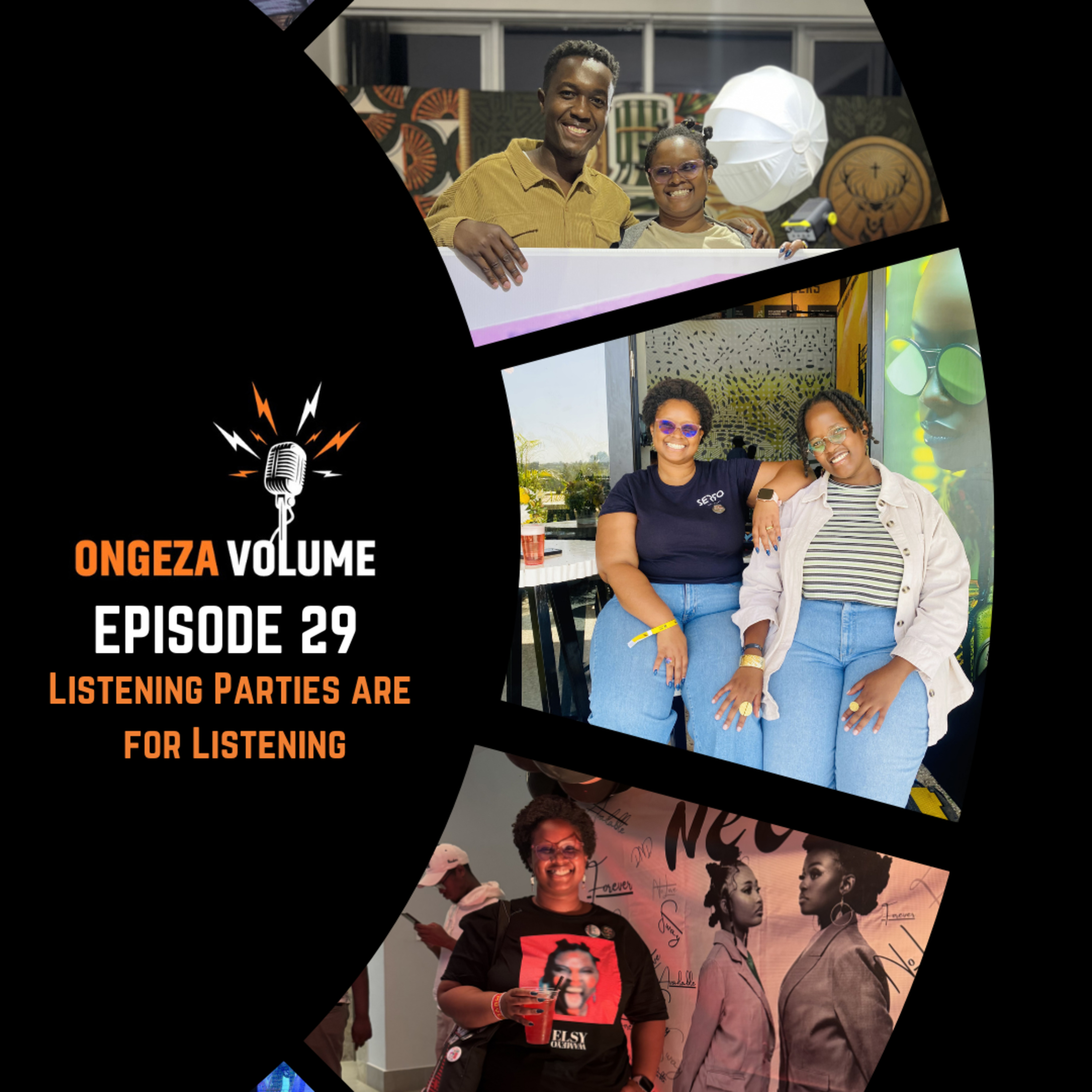 Episode 29: Listening parties are for listening episode artwork