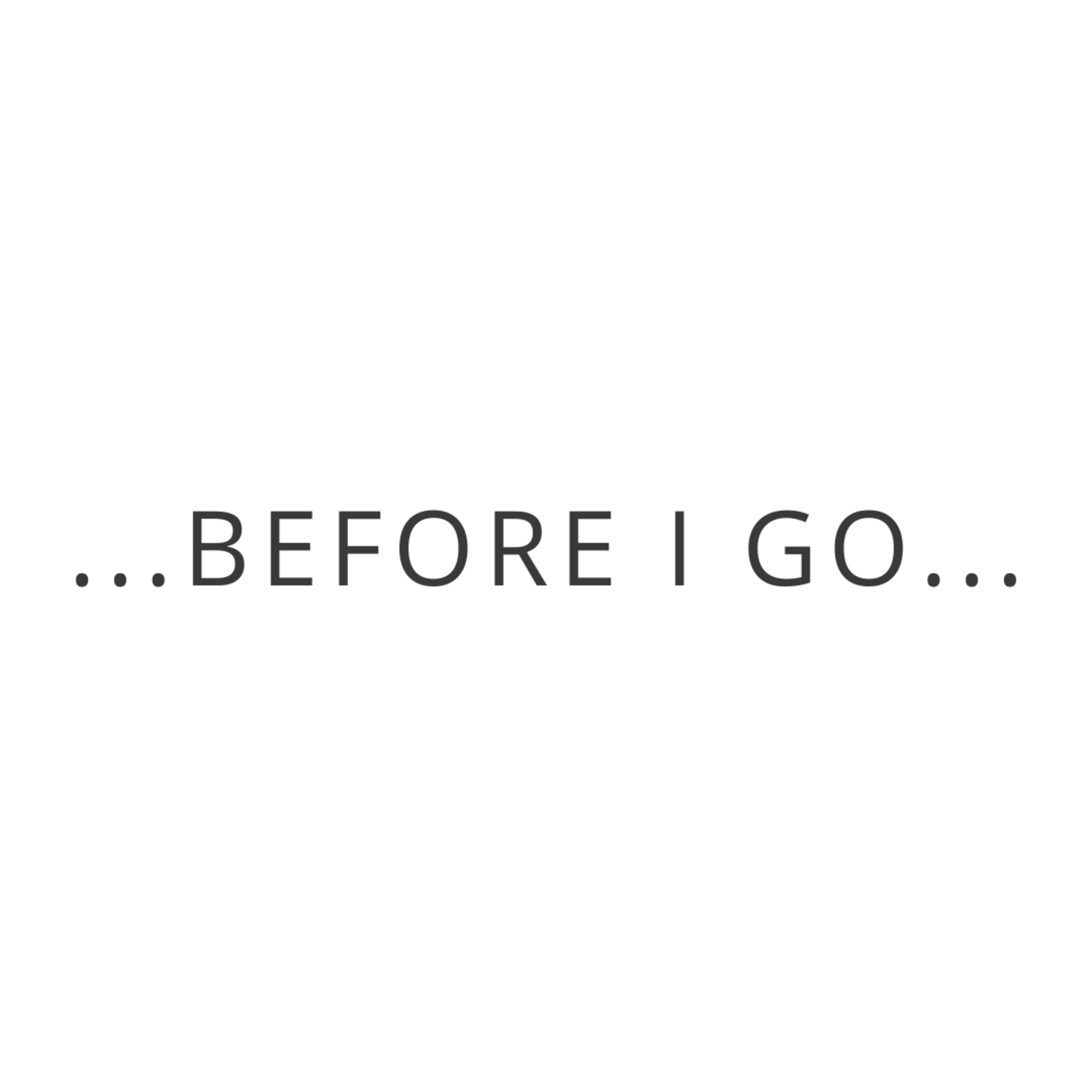 It Is Better That I Go // Before I Go episode artwork