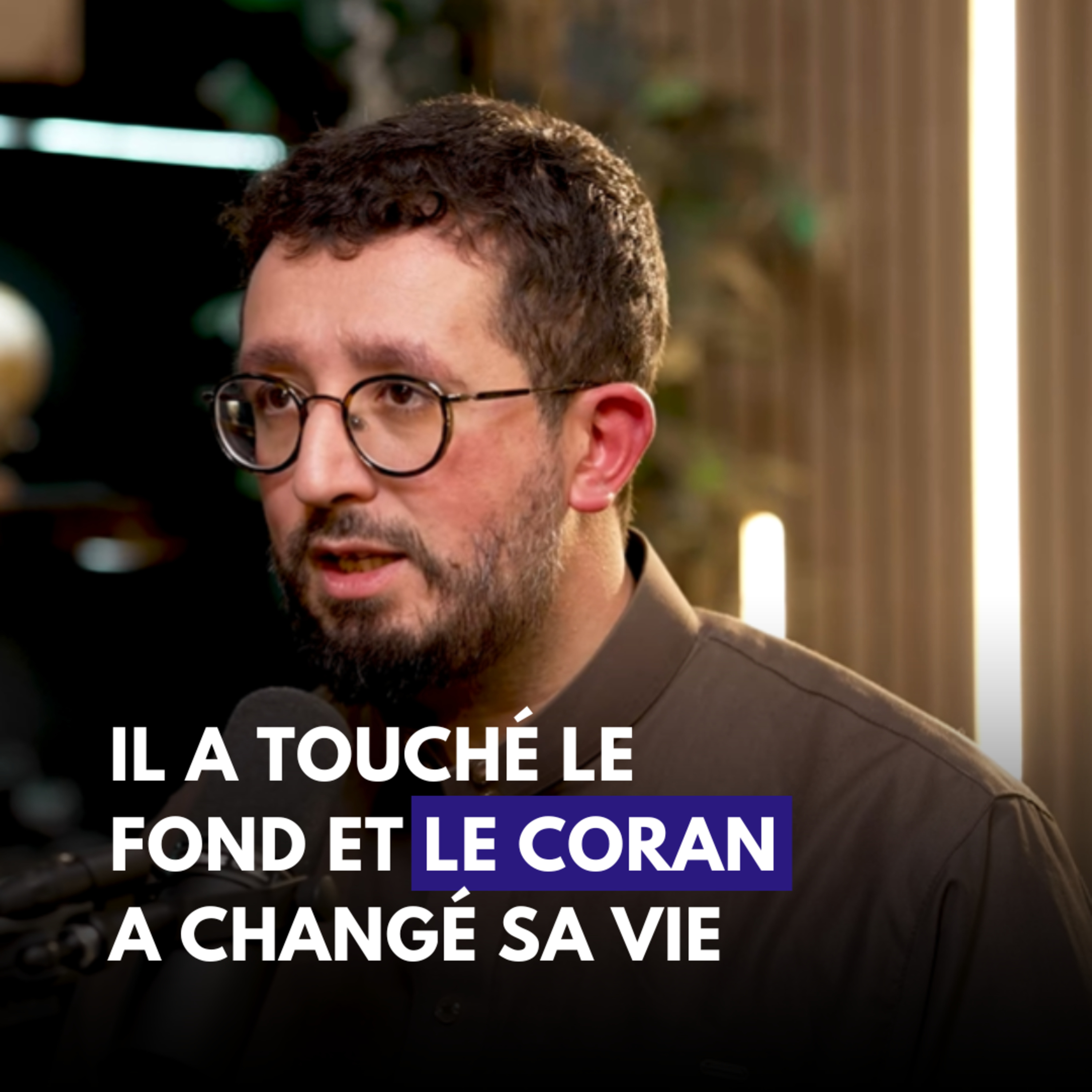 Il a touché le fond… puis le Coran a changé sa vie | Naïm Bououchma