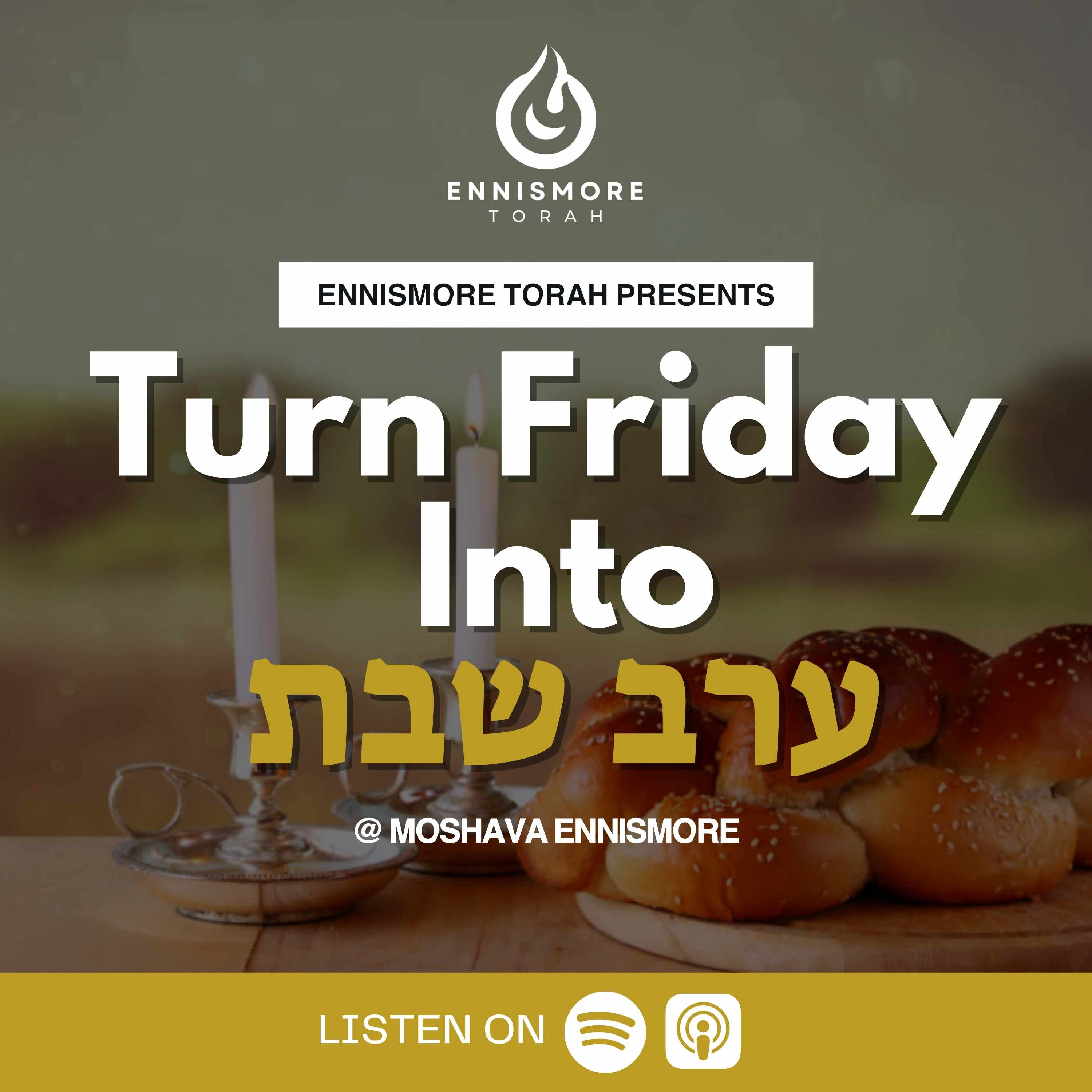 1st Ever Turn Friday Into Erev Shabbos Shiur & Breakfast episode artwork