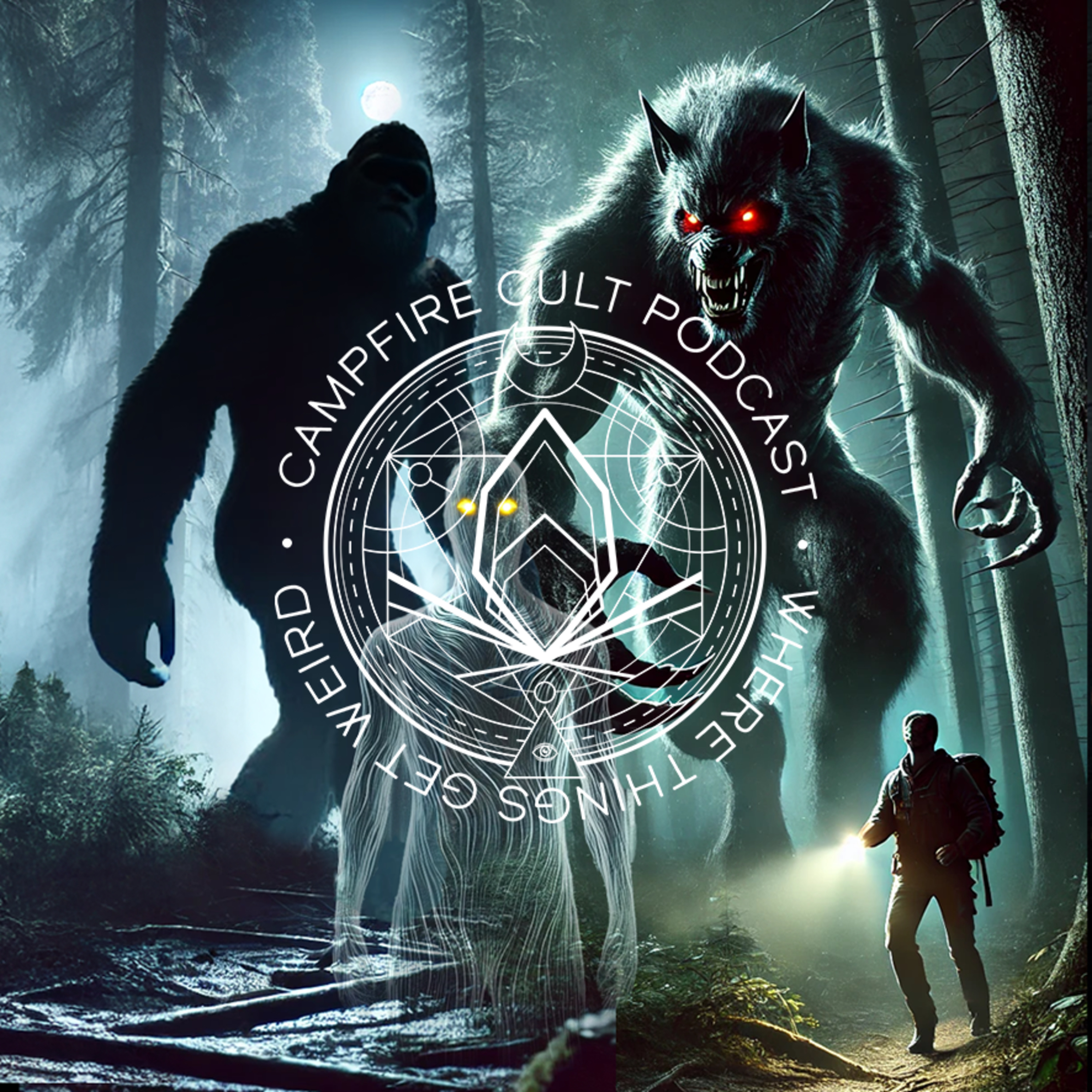 35 - Bigfoot, Dogman and Glimmer Man Encounters episode artwork