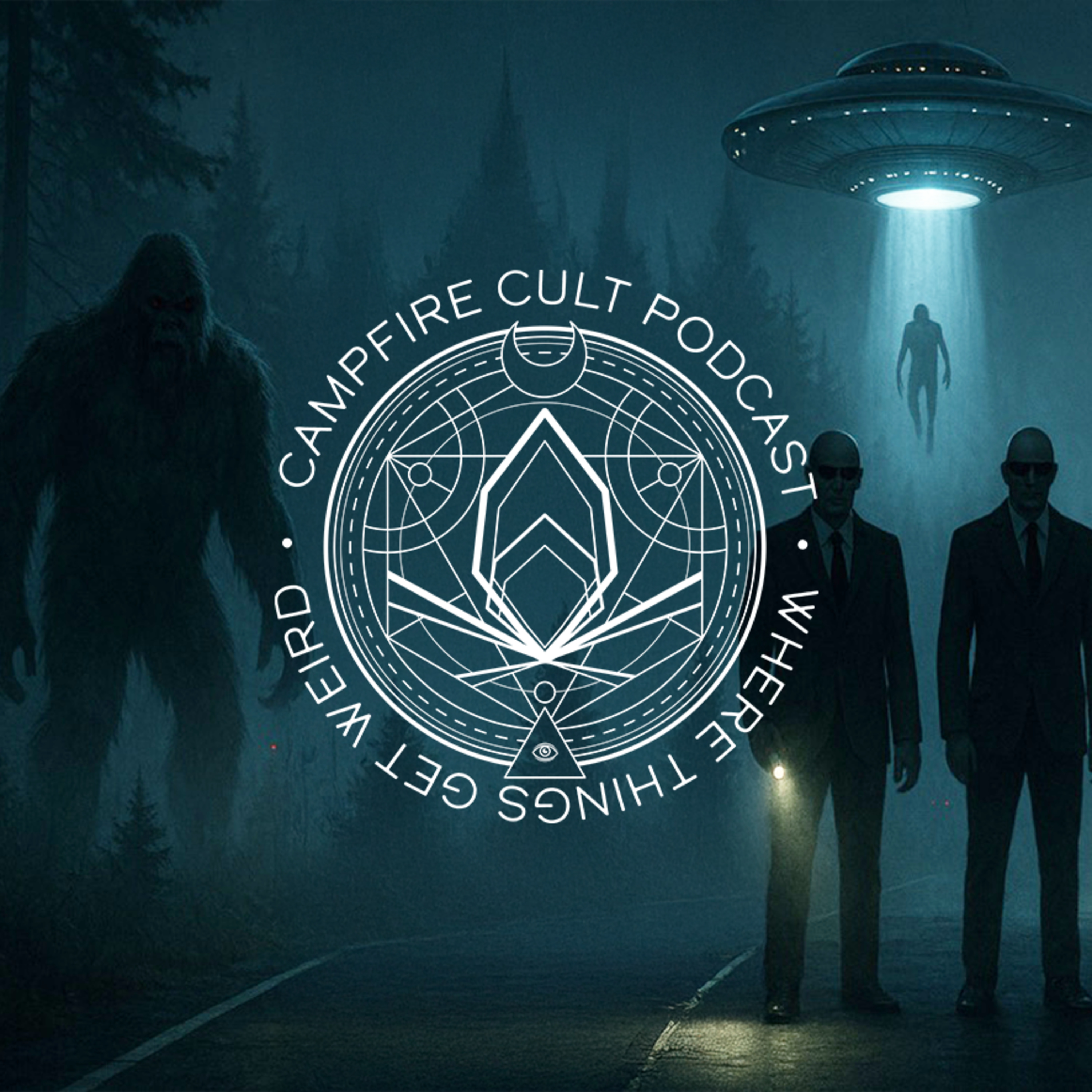60 - When the woods go silent: Encounters with Dogman, Bigfoot, Men in Black and More! episode artwork