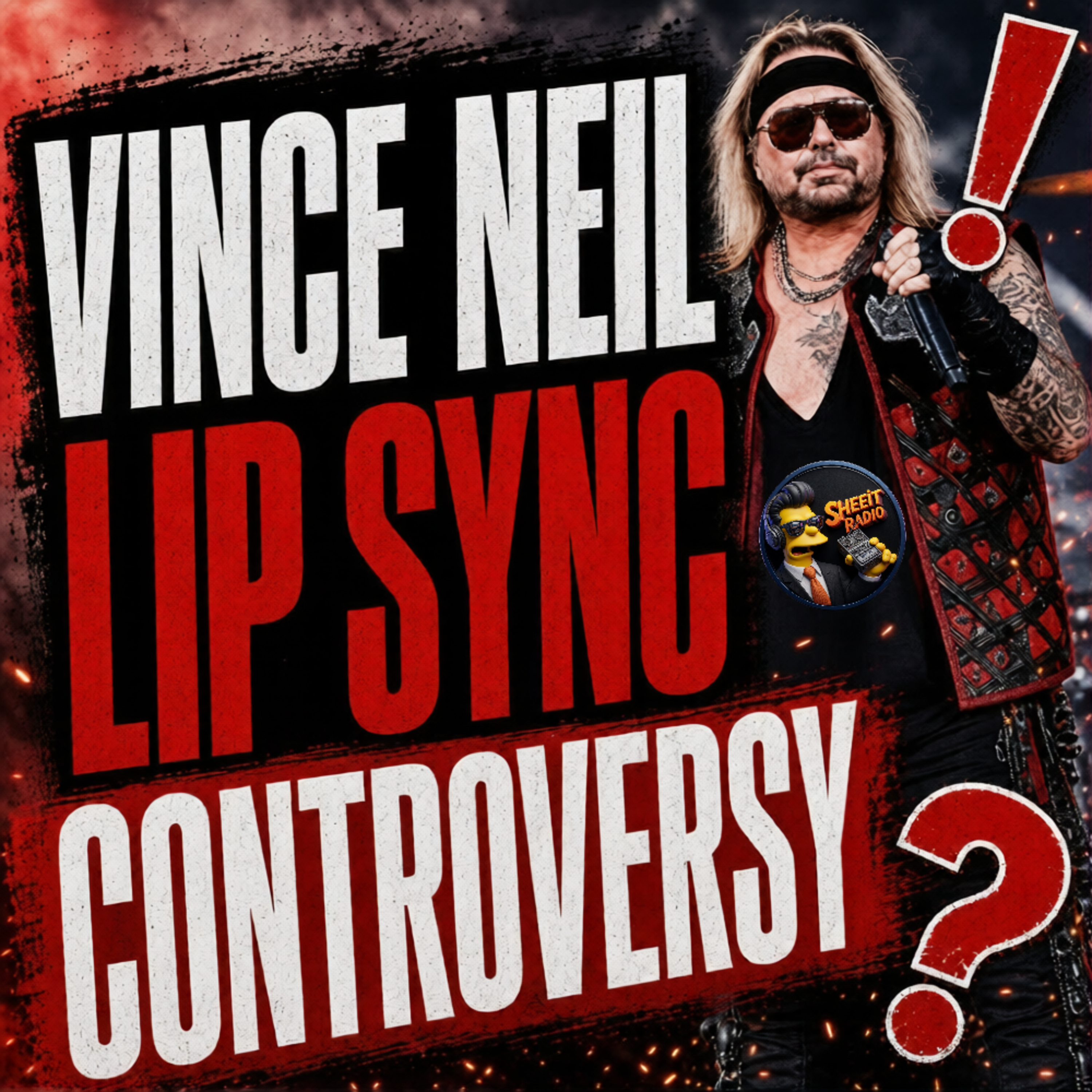 Vince Neil Lip Synching Controversy episode artwork