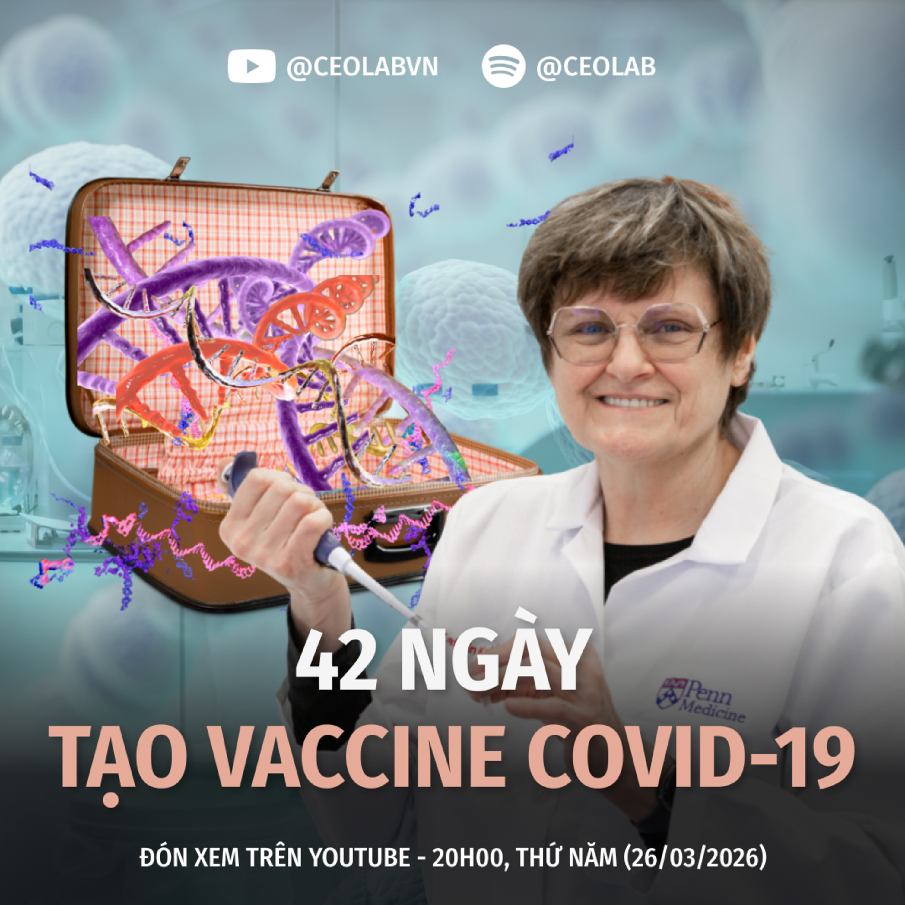 42 ngày tạo vaccine: Bí mật của mRNA