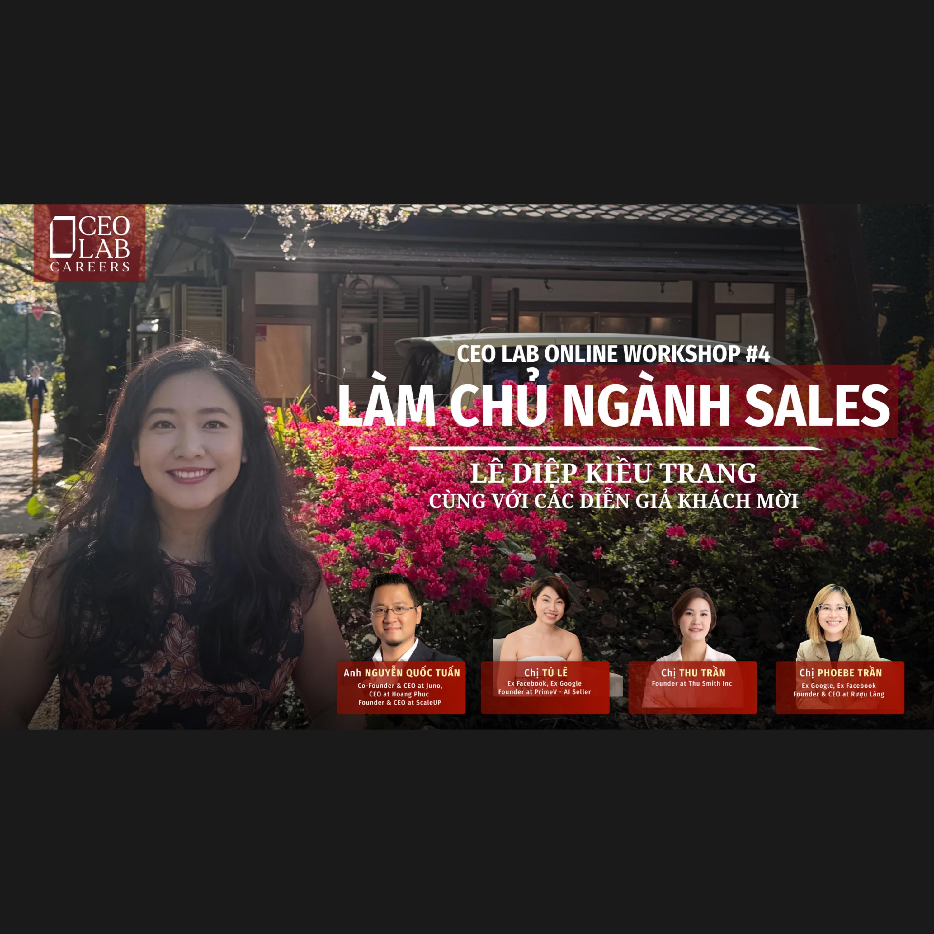 CEO LAB Online Workshop #4: Làm chủ ngành sales