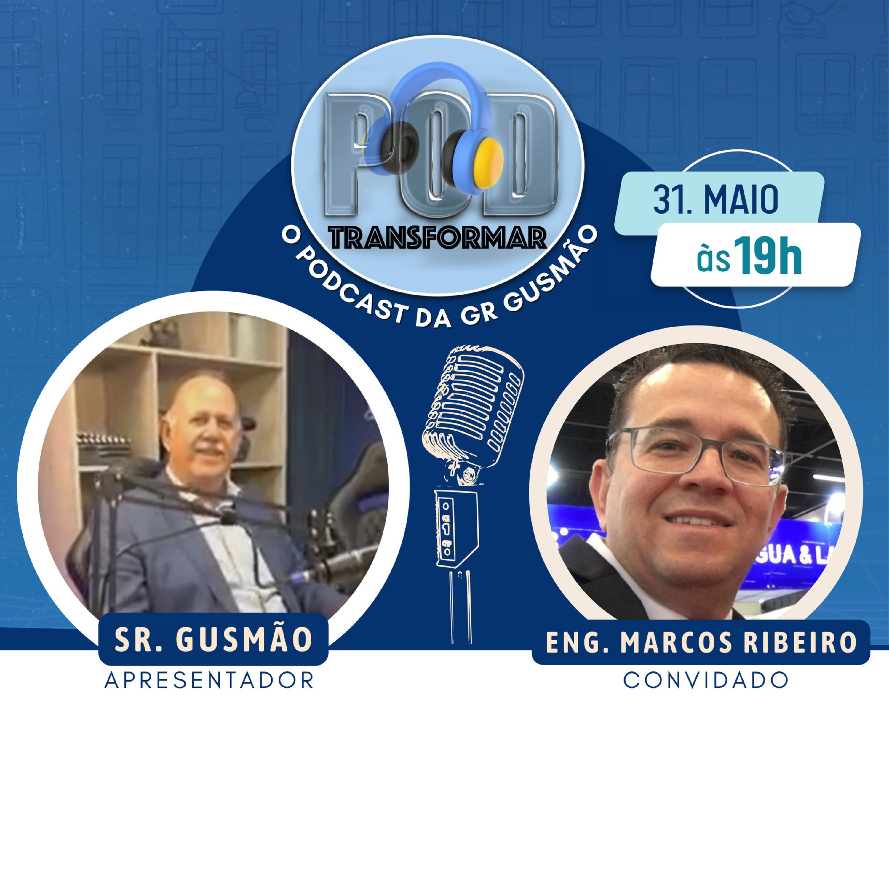 Transformando o vidro com jato de água - Com Marcos Ribeiro - Podcast Podtransformar - EP02 