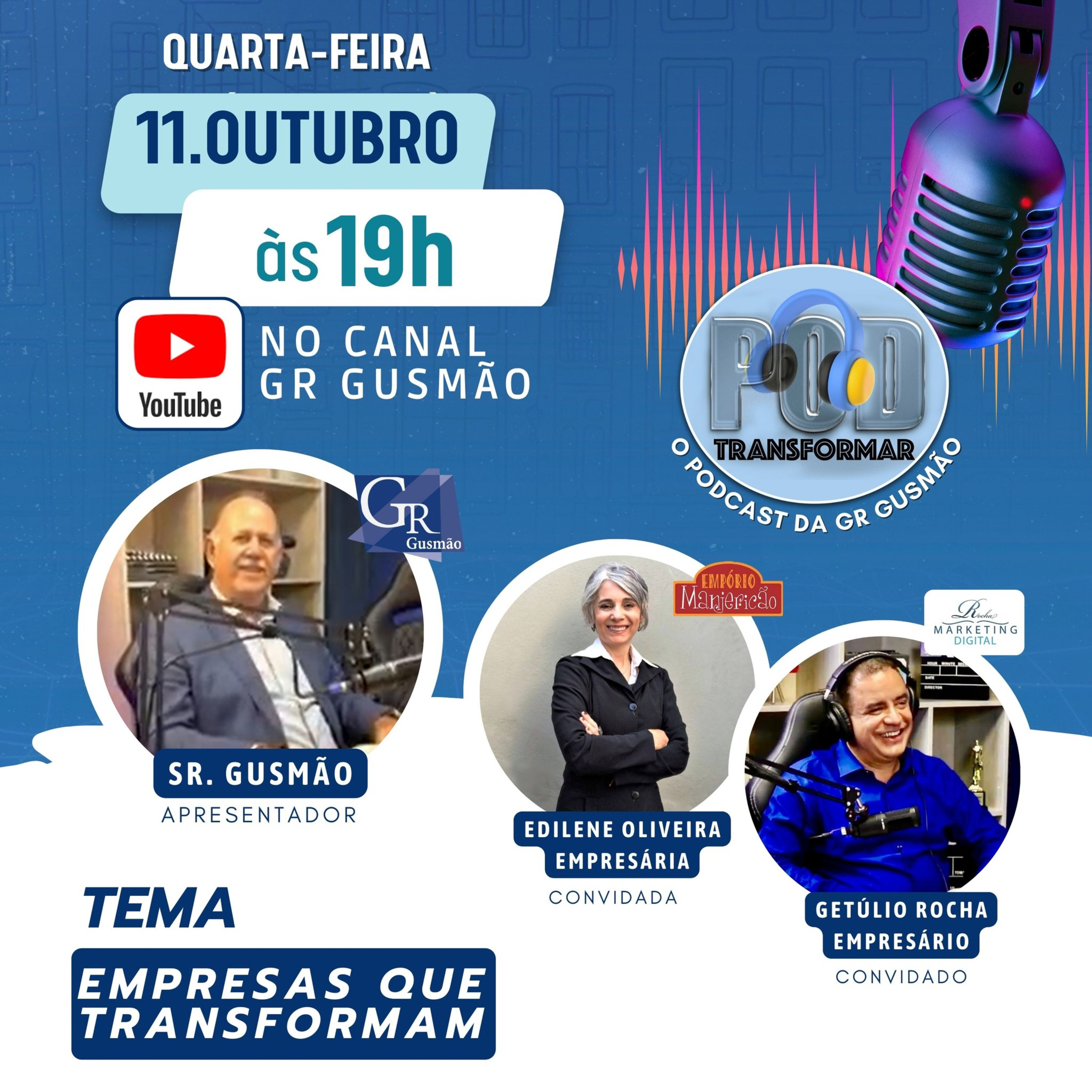 Empresas Que Transformam | com Túlio Rocha e Edilene Oliveira | EP19 episode artwork