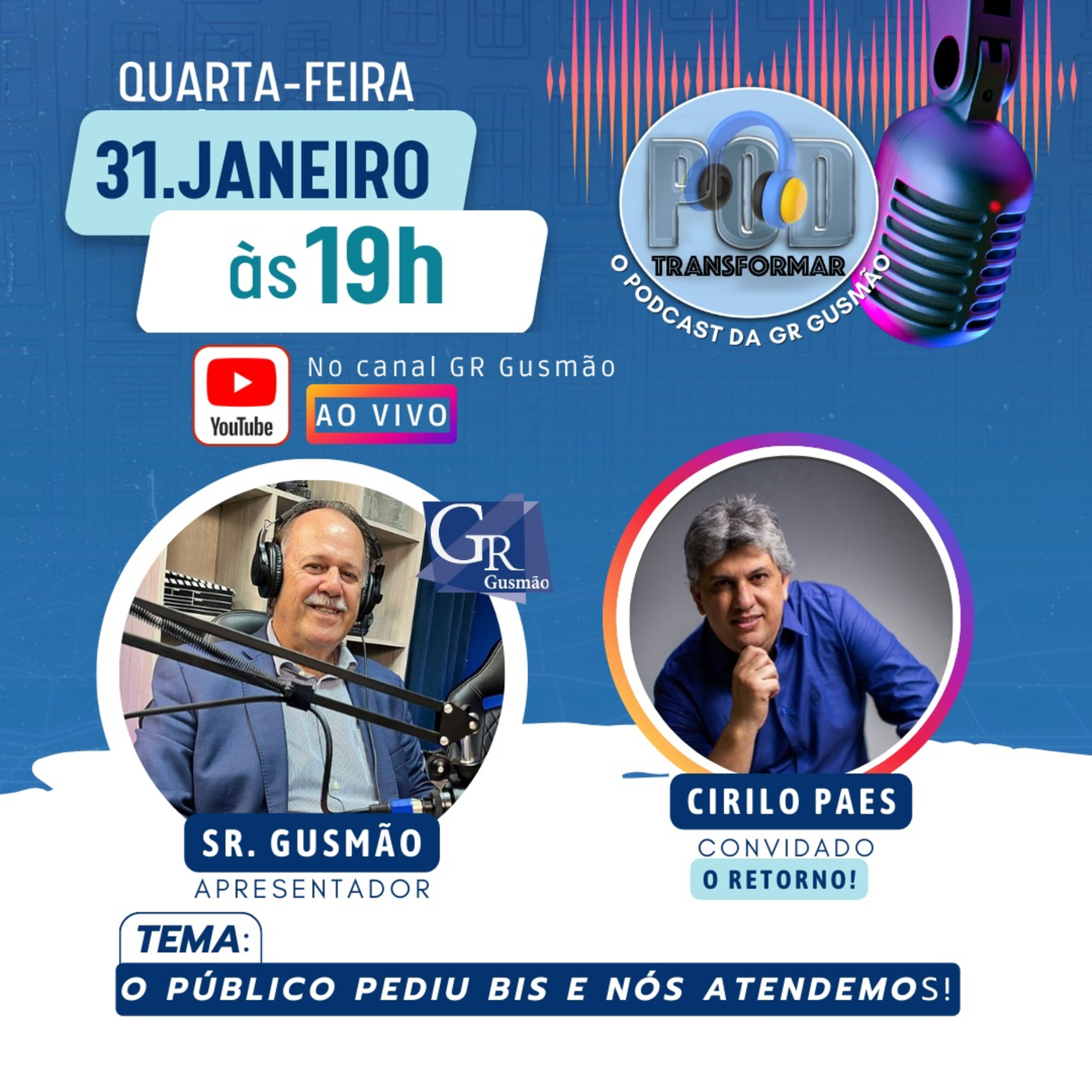 O Público Pediu Bis e Nós Atendemos | com Cirilo Paes | EP34 episode artwork