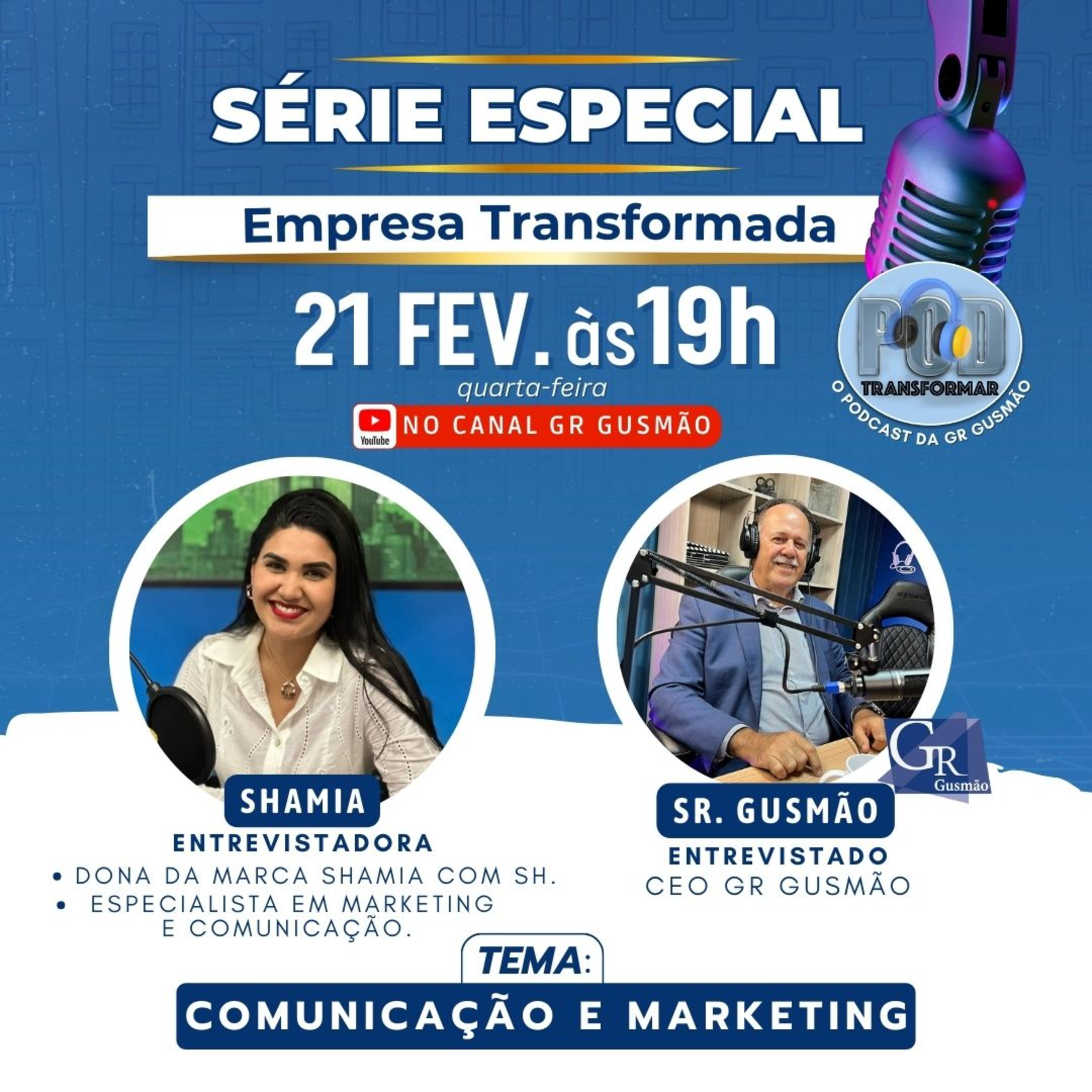Comunicação e Marketing | com Shamia Coelho | EP37 episode artwork