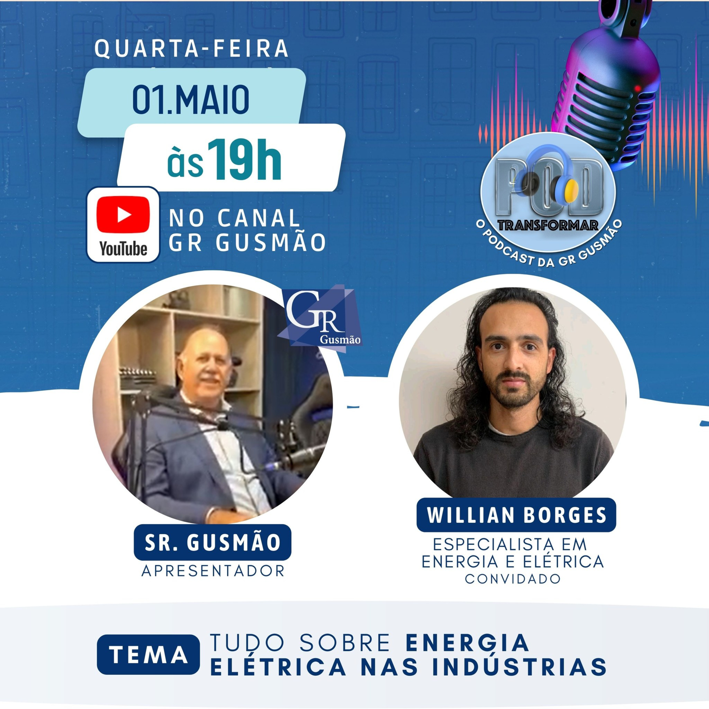 Tudo Sobre Energia Elétrica Nas Indústrias | com o Eng. William Souza | EP45 episode artwork