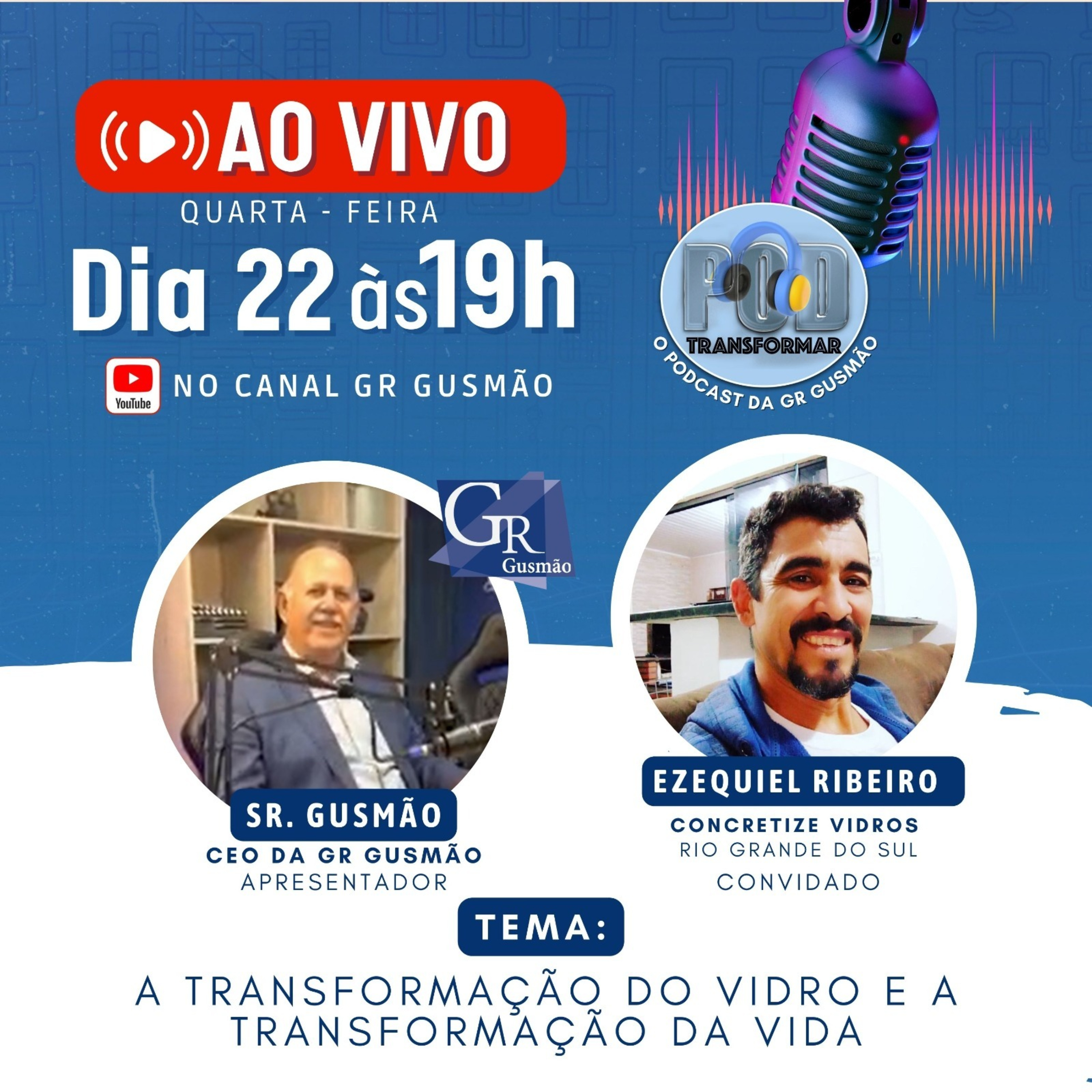 A Transformação do Vidro e Transformação da Vida | com Ezequiel Ribeiro | EP47 episode artwork