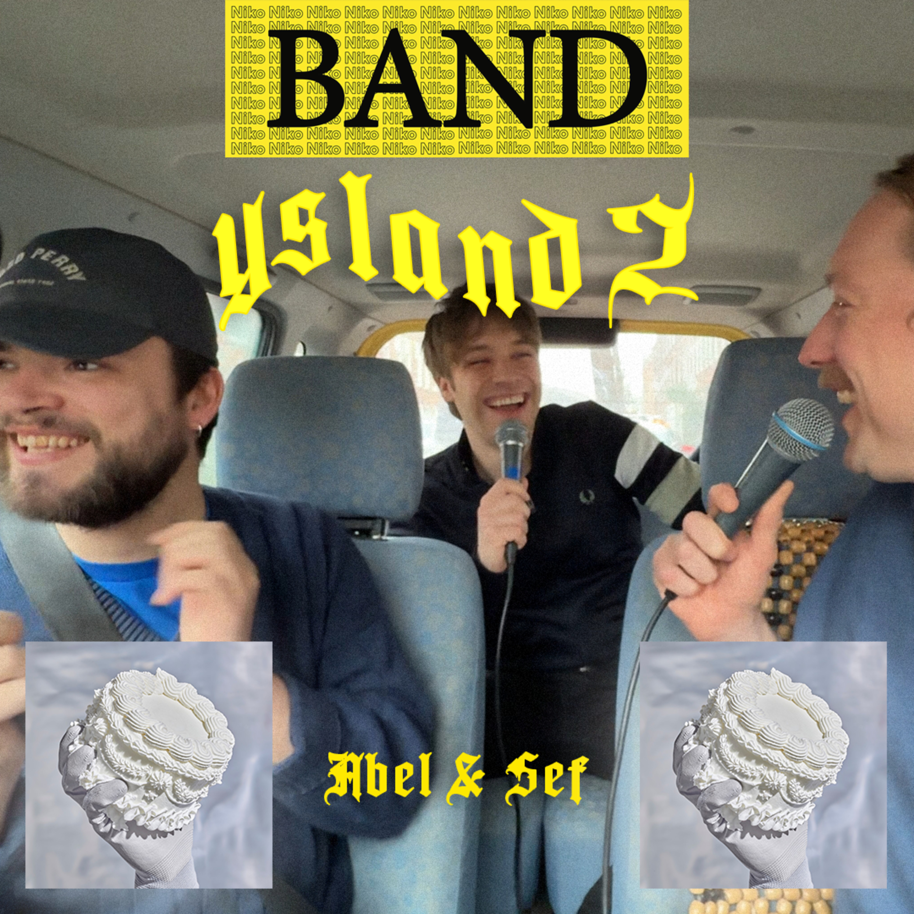 "IJsland 2" Abel & Sef | ft. Wodan Boy Mikkie B., samen masturberen, drummers , Dave Grohl vs Jack White episode artwork